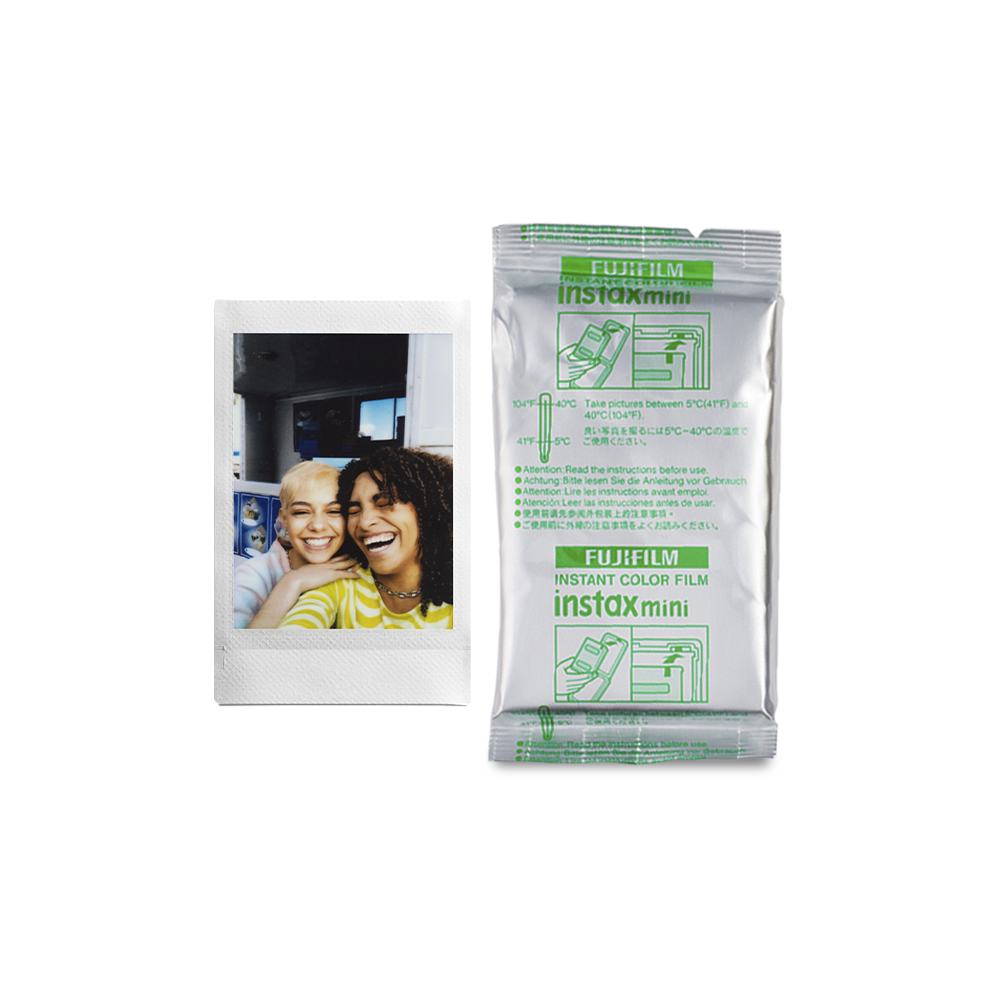 CÁMARA INSTAX FUJIFILM MINI12 ARCILLA BLANCA + PACK10 + ESTUCHE + II CUPÓN - 4