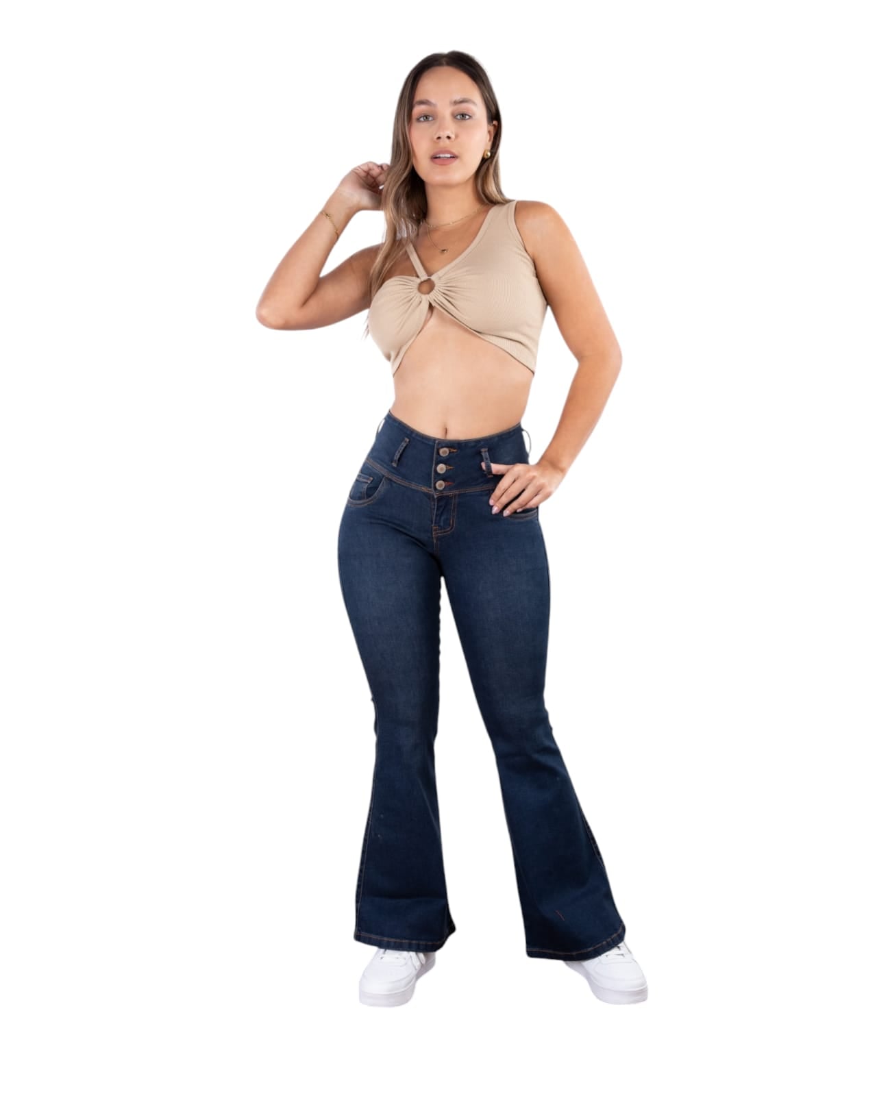 PANTALONES JEAN MODELO SIRENA - 1