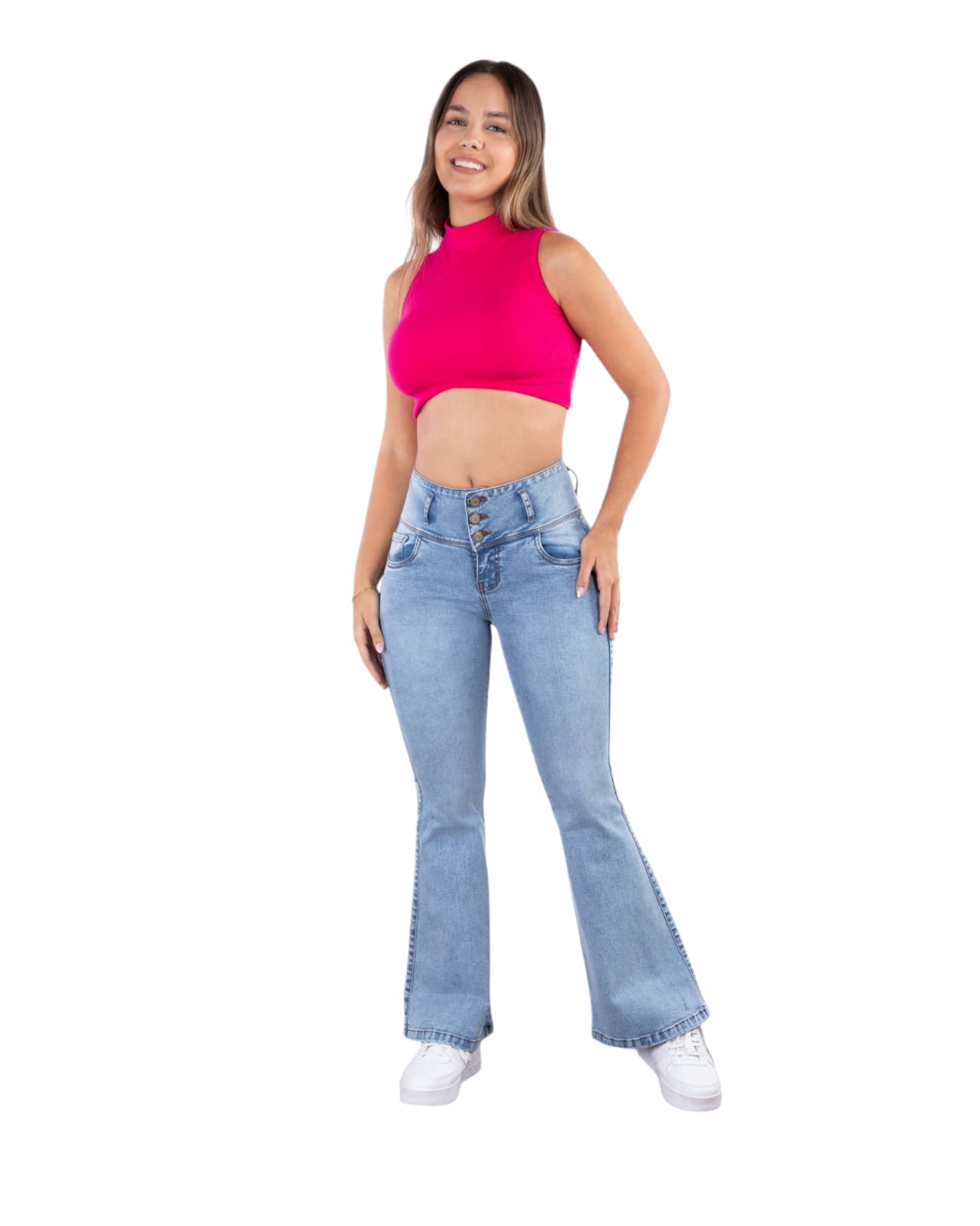 PANTALONES JEANS MODELO SIRENA - 1