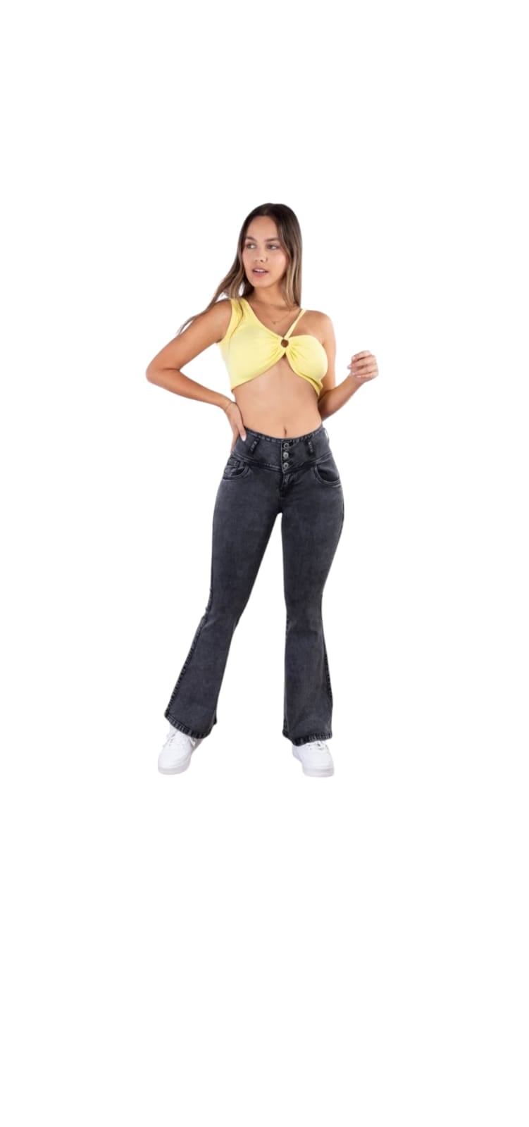 PANTALONES JEANS MODELO SIRENA - 1