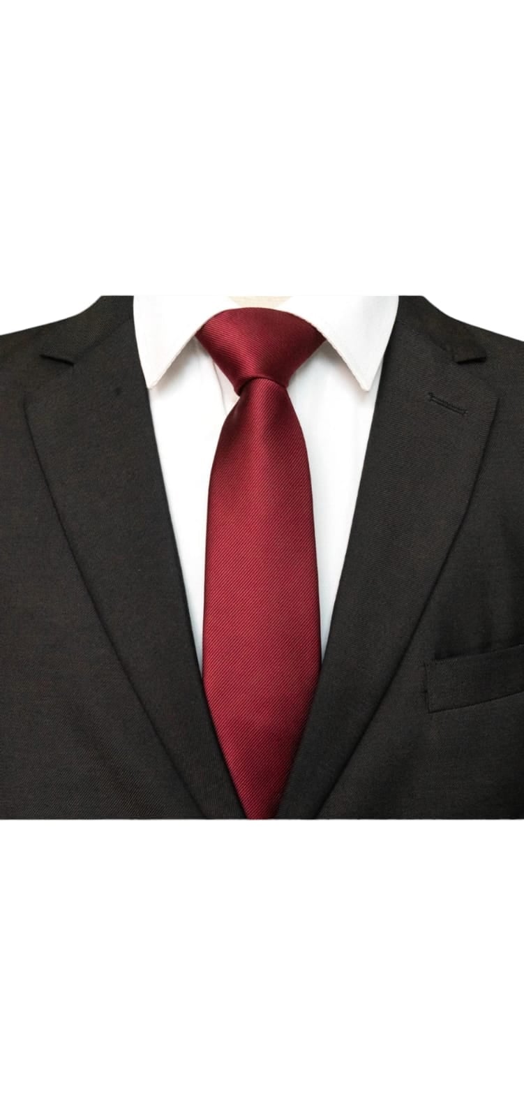 CORBATAS ELEGANTES LISO PARA CAMISA - 1