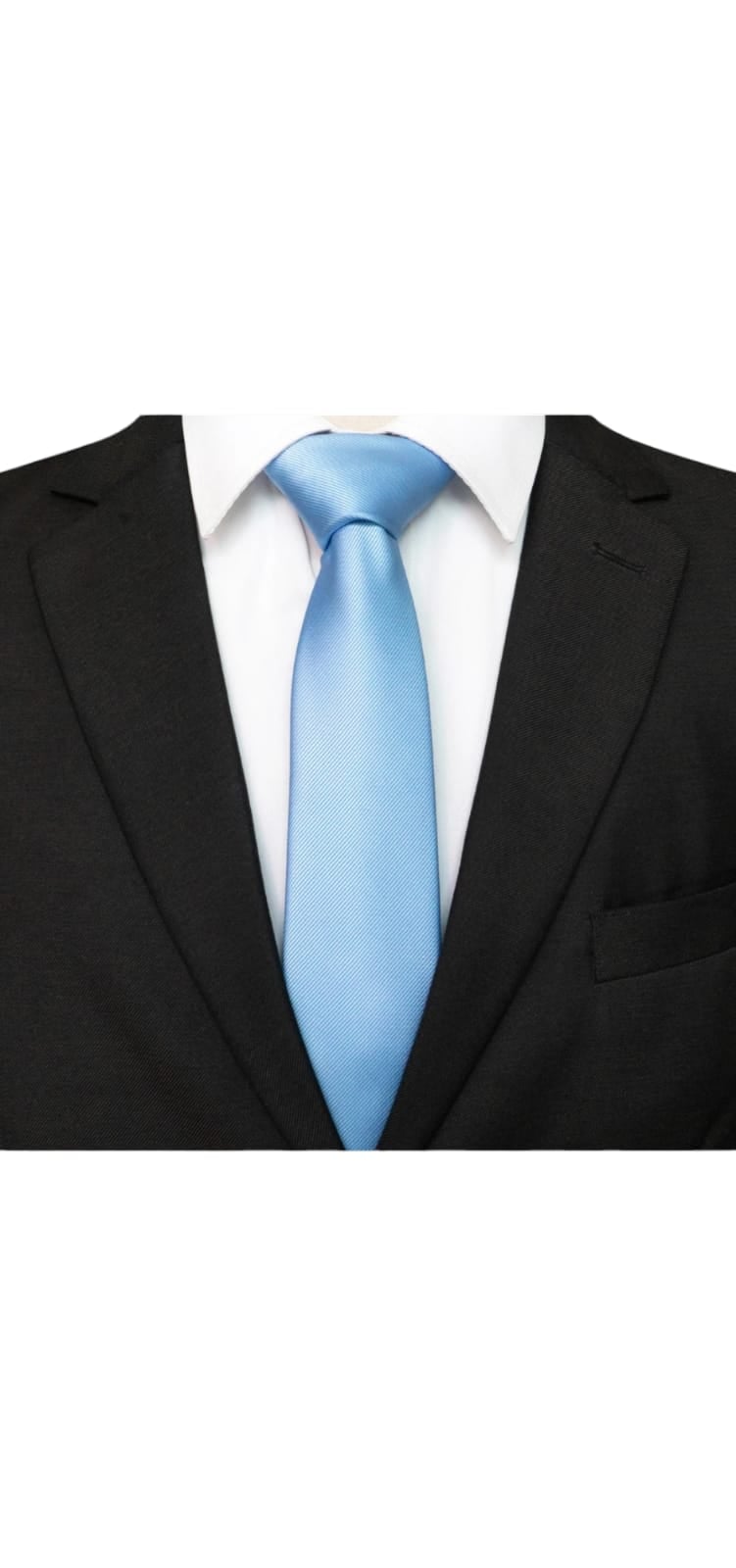 CORBATAS ELEGANTES LISO PARA CAMISA - 1