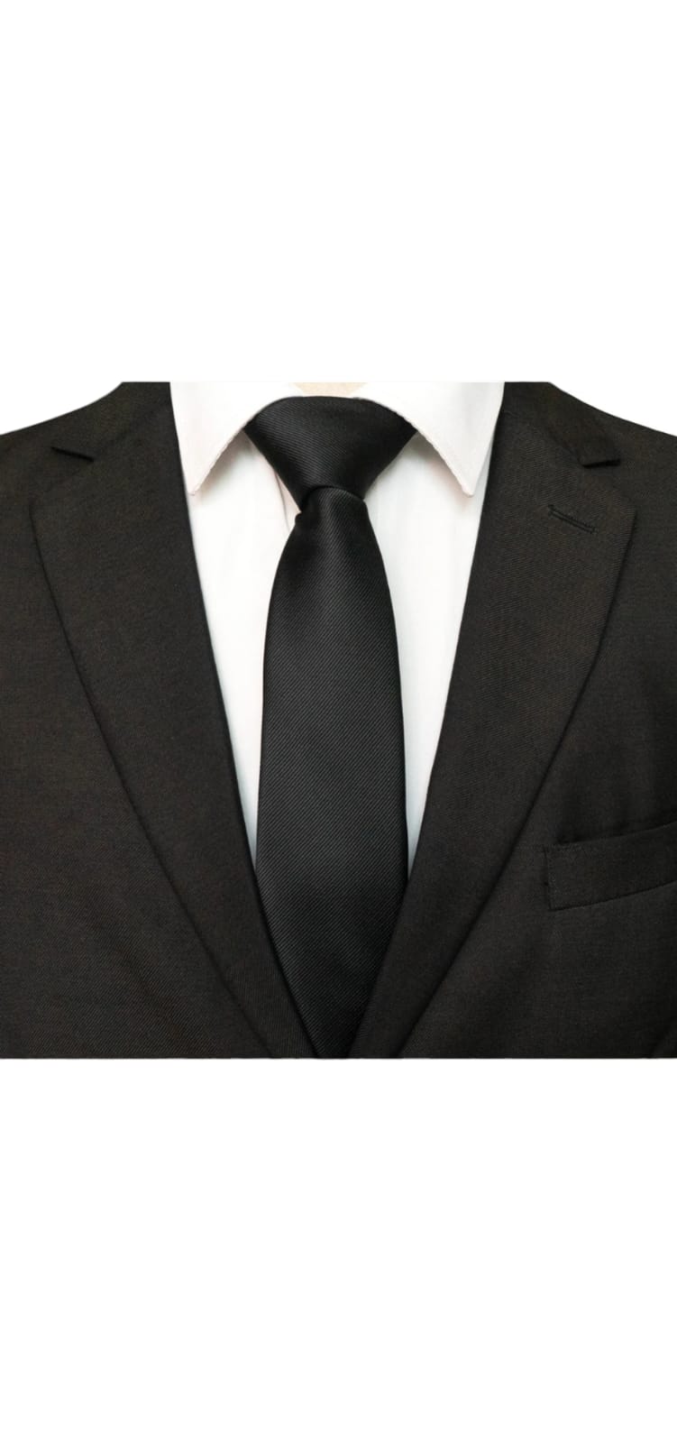 CORBATAS ELEGANTES LISO PARA CAMISA - 1