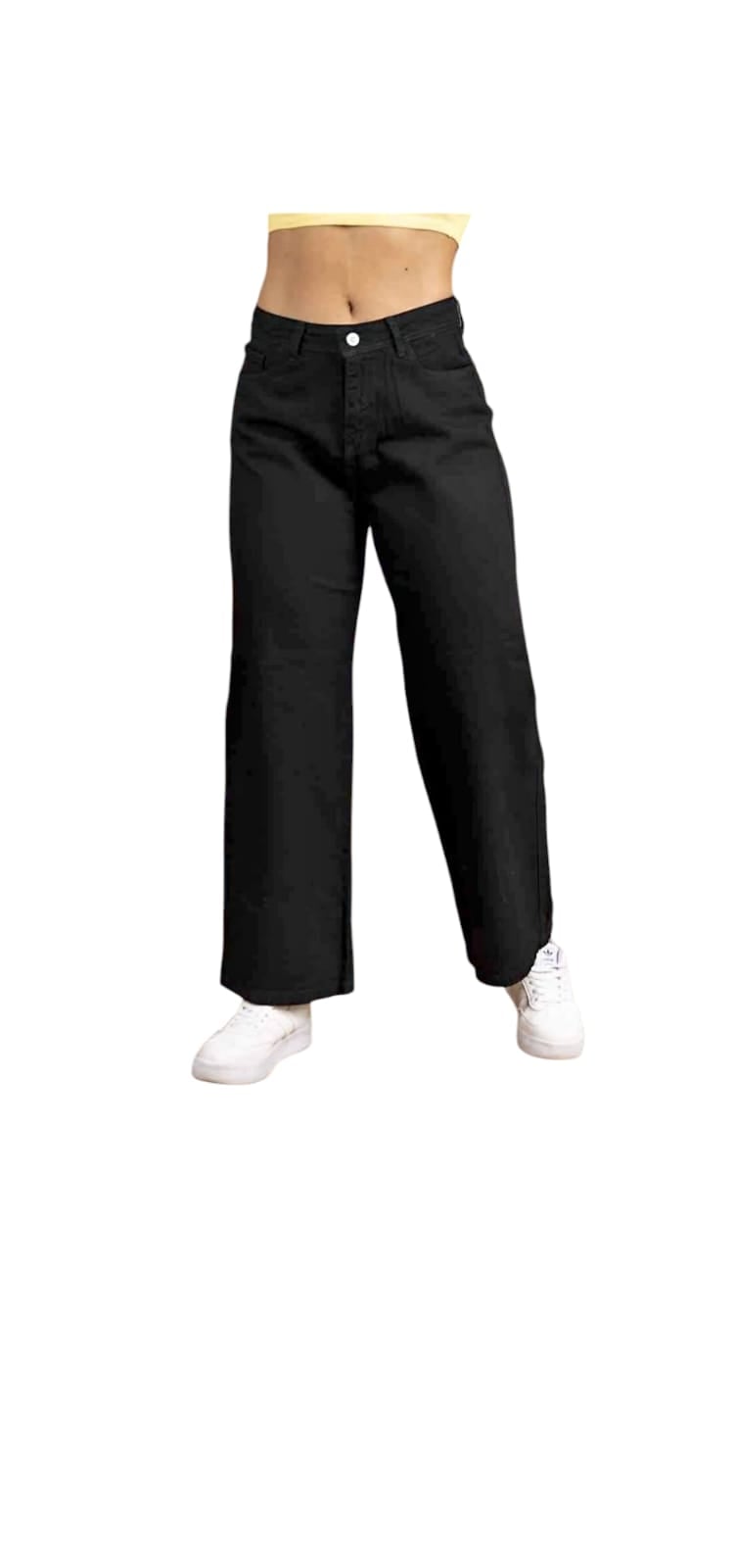 PANTALONES JEANS BAGGUI RIGIDO PARA DAMA - 1