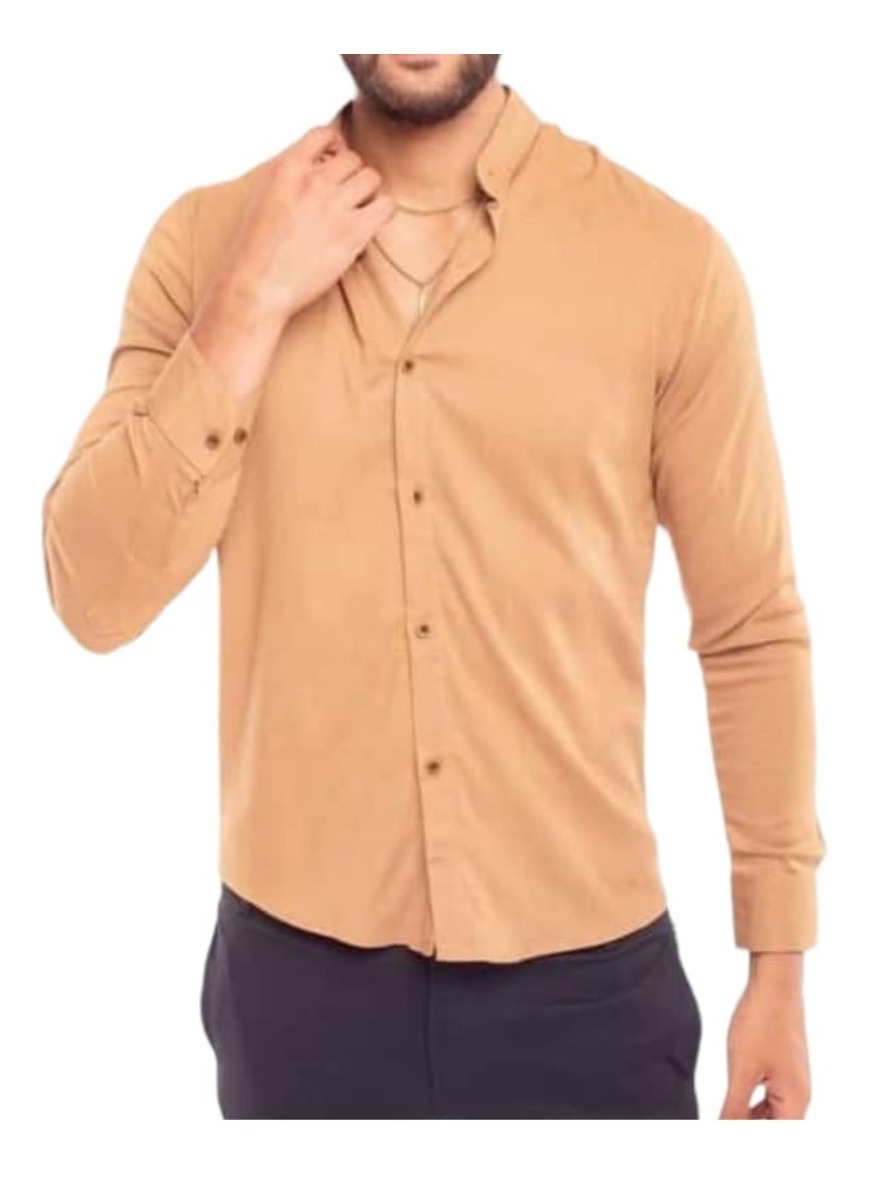 CAMISA LINO MANGA LARGA PARA HOMBRE - 1