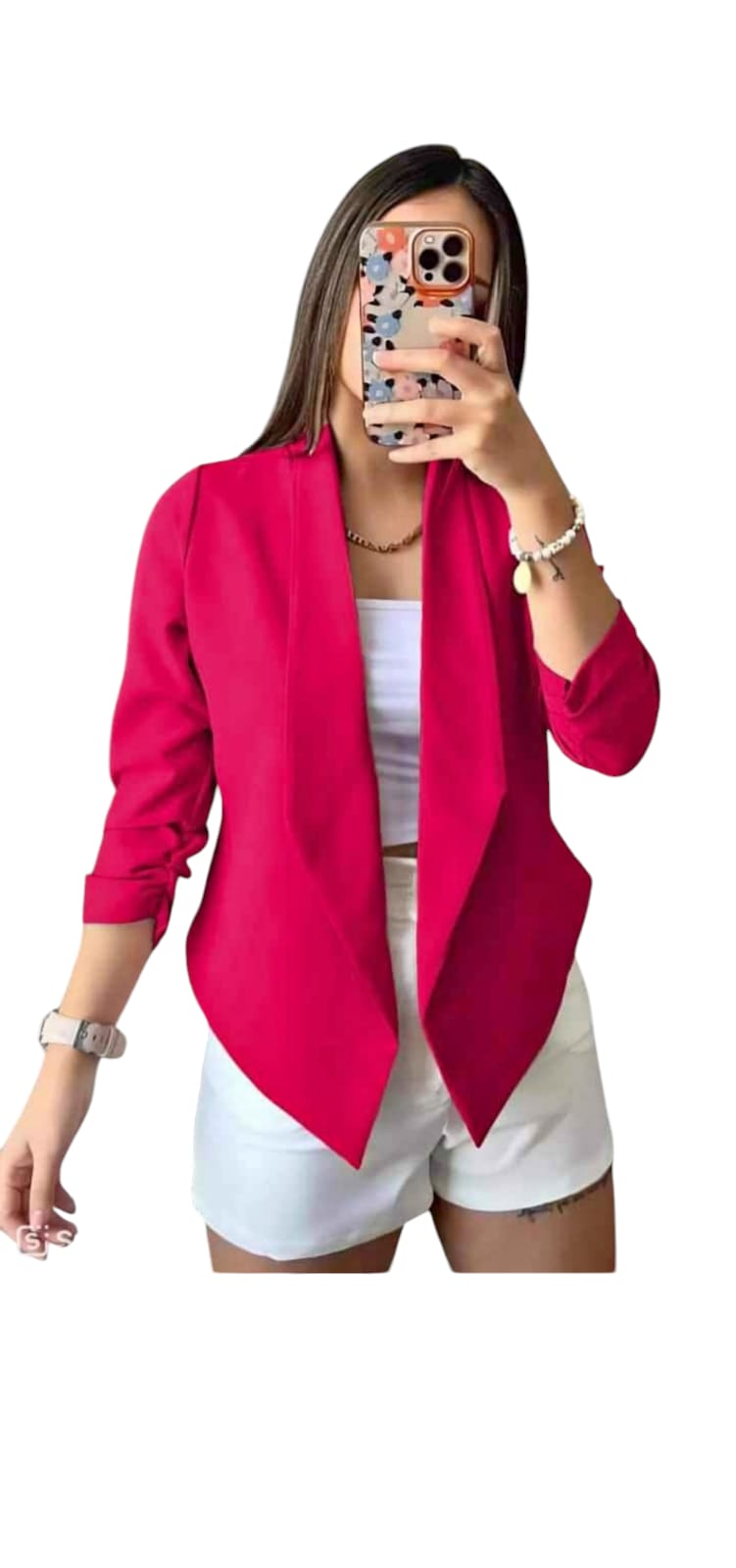 BLAZER MANGA 3/4 CATANIA PARA MUJER - 3