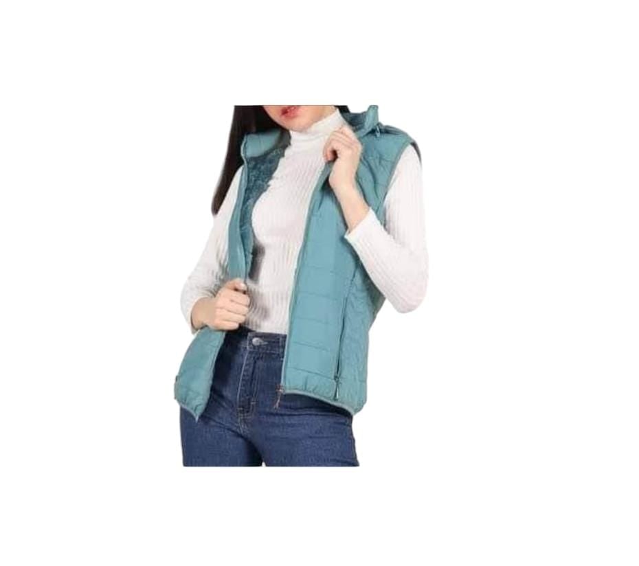 CHALECO PUFFER SEMI-IMPERMEABLE PARA DAMA - 1