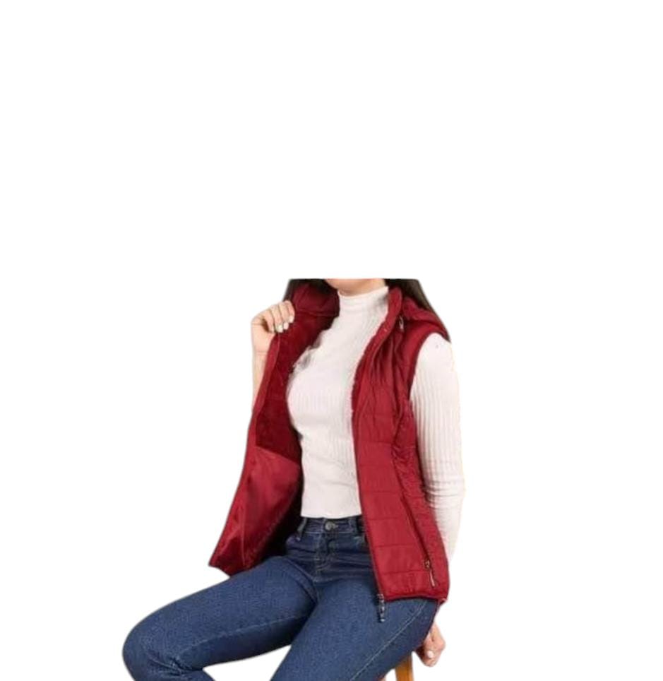 CHALECO PUFFER SEMI-IMPERMEABLE PARA DAMA - 1