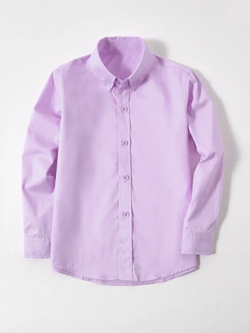 CAMISAS ELEGANTES DE VESTIR PARA NIÑOS - 1