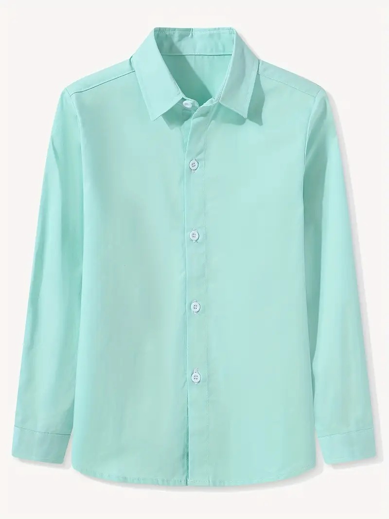 CAMISAS ELEGANTES DE VESTIR PARA NIÑOS - 1