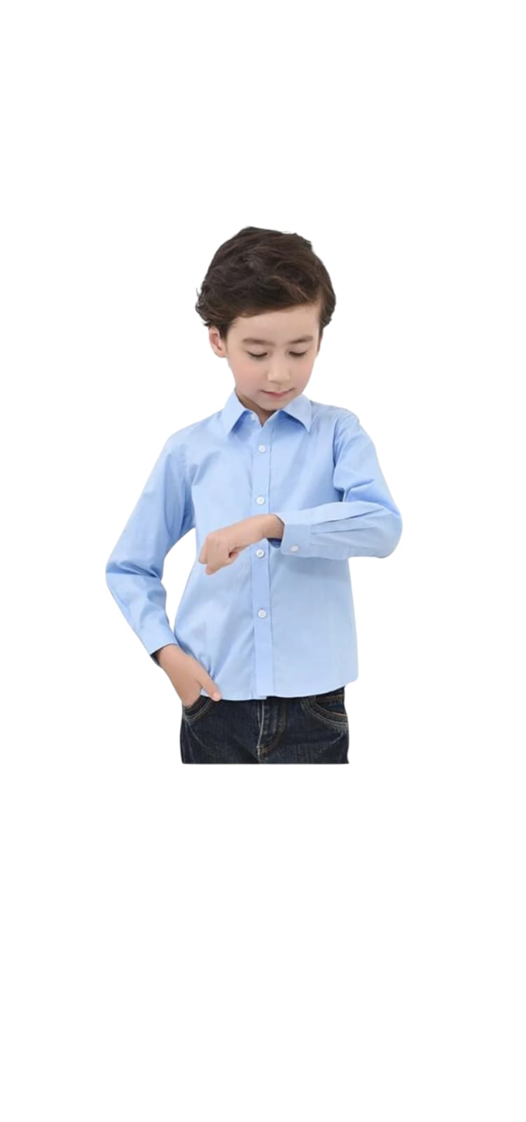 CAMISAS ELEGANTES DE VESTIR PARA NIÑOS - 1