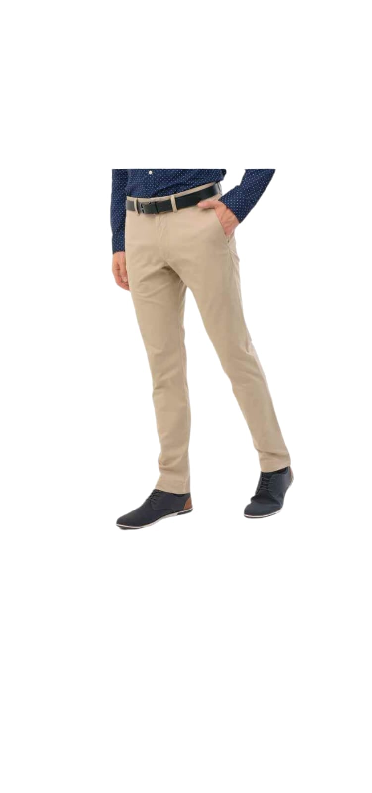 PANTALONES DRILL DE VESTIR PARA HOMBRE - 1