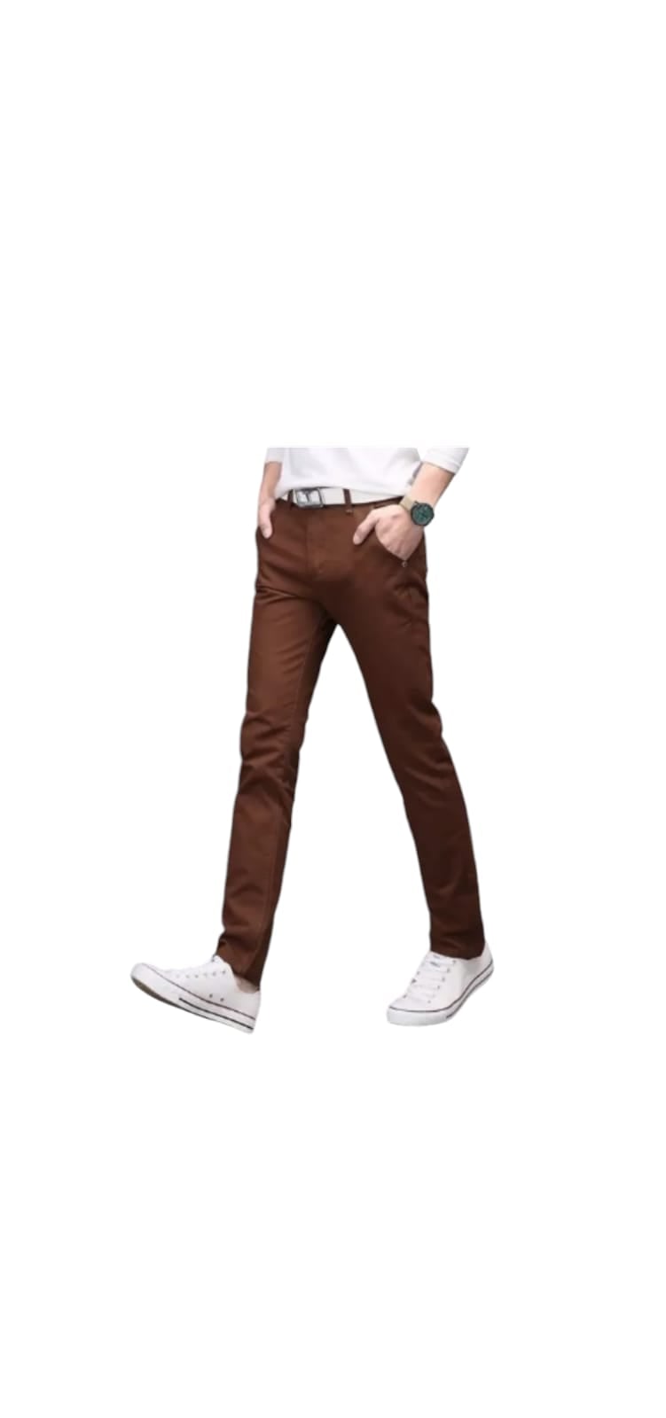 PANTALONES DRILL DE VESTIR PARA HOMBRE - 1