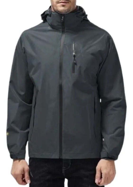 CASACA CORTA VIENTO SEMI-IMPERMEABLE PARA HOMBRE - 1