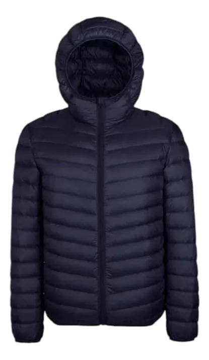CASACA SEMI-IMPERMEBLE PUFFER ABRIGADOR  CON CAPUCHA PARA HOMBRES - 1