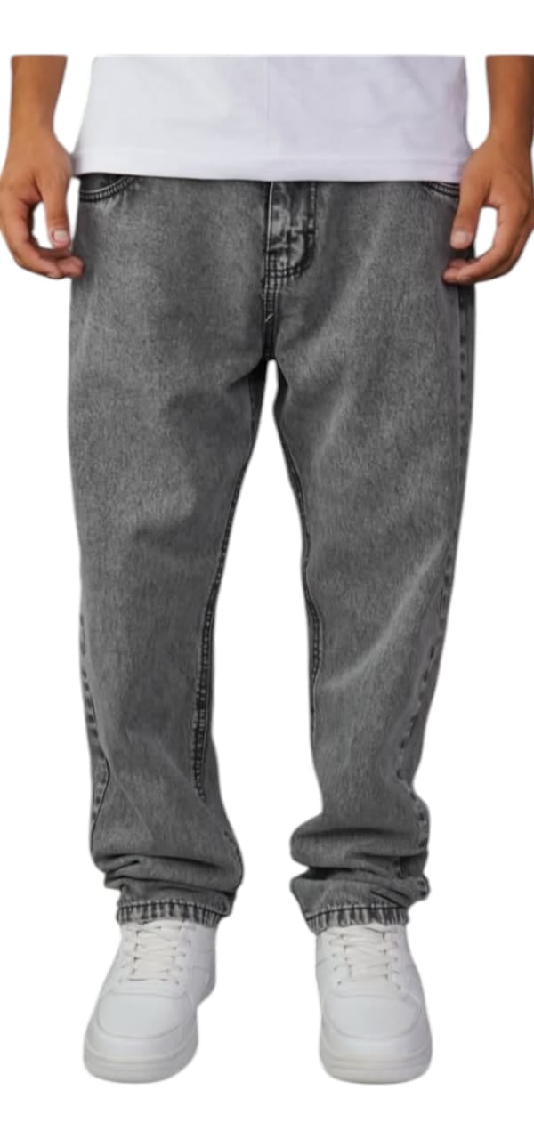 PANTALONES BAGGY JEANS PARA HOMBRE 
PANTALONES JEANS SUELTOS CORTE CLASICO - 1