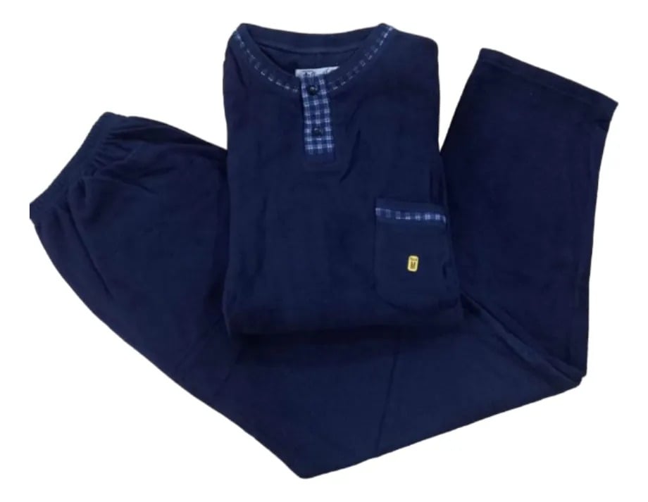 PIJAMAS ABRIGADORAS DE MICROPOLAR PARA HOMBRE. - 1