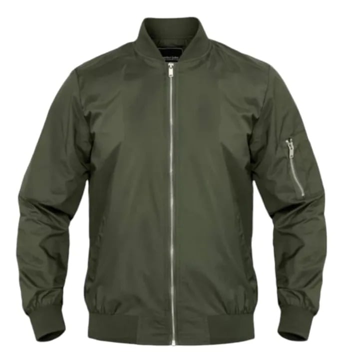 CASACA HOMBRE BOMBERT JACKET ABRIGADOR SEMI-IMPERMEABLE CON FORRO INTERNO. - 1