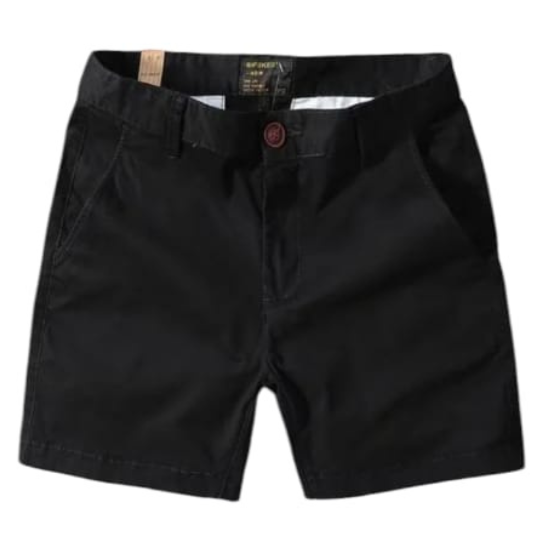 SHORT BERMUDA PARA NIÑOS, PLAYERO DE MATERIAL DRILL TALLAS 6, 8, 10
CON LIGA EN LA CINTURA DE ALTA CALIDAD - 1