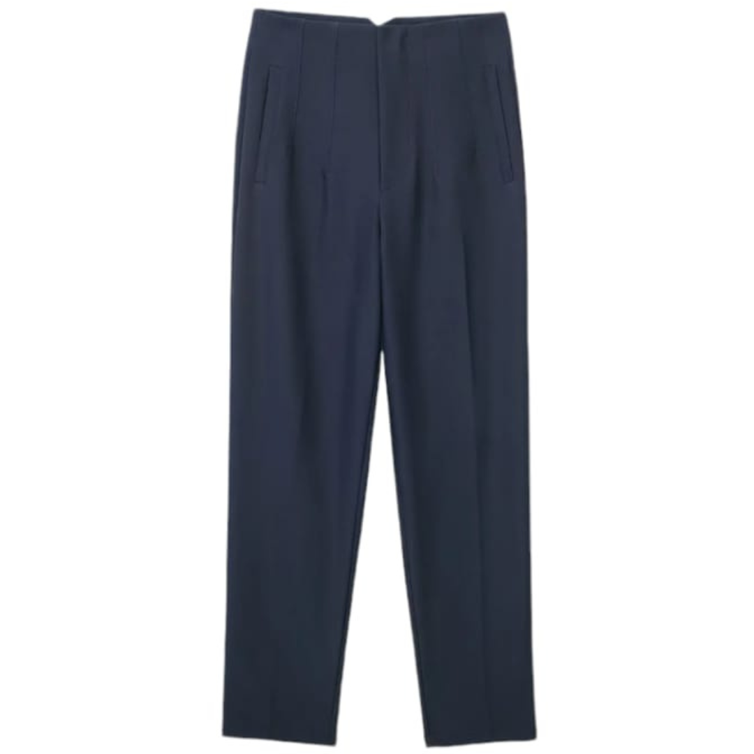 PANTALONES DE VESTIR DAMA, ELEGANTES CON PIZAS DE EXCELENTE CALIDAD IDEAL PARA OFICINA. - 1