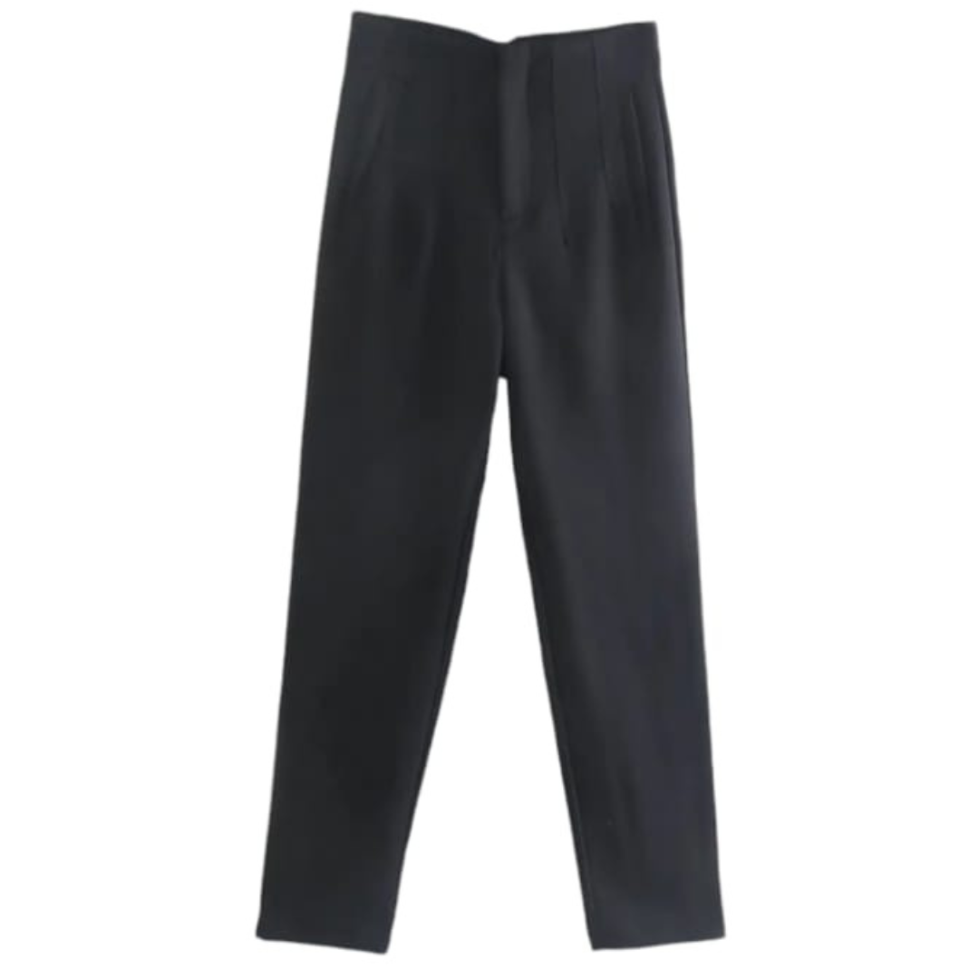 PANTALONES DE VESTIR DAMA, ELEGANTES CON PIZAS DE EXCELENTE CALIDAD IDEAL PARA OFICINA. - 1