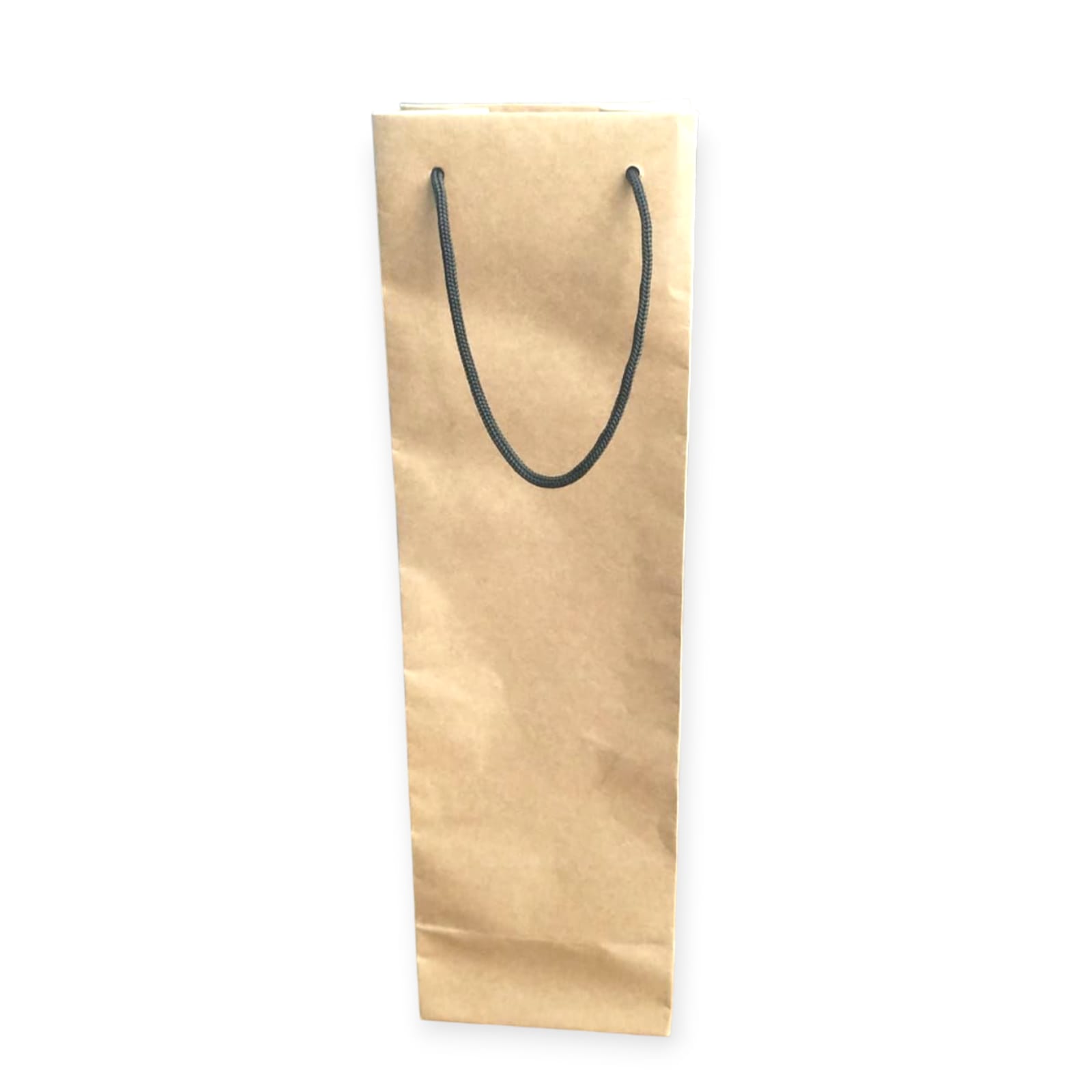 BOLSAS DE PAPEL PARA VINO 11 ANCHO X 38 ALTO X 9.5 FUELLE PACK DE 50 UNIDADES - 2