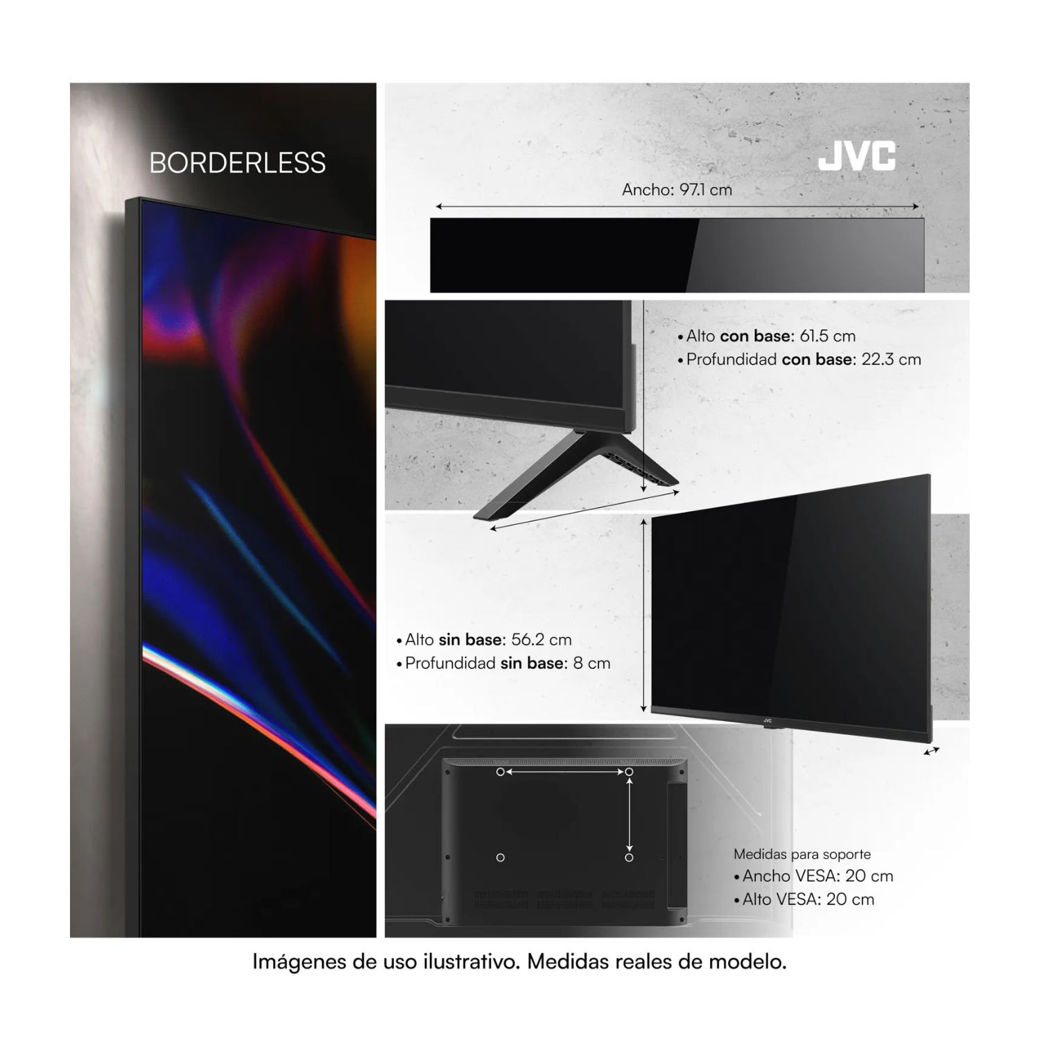 Televisor JVC LED 43 " Full HD Google TV LT-43KM358 - 6