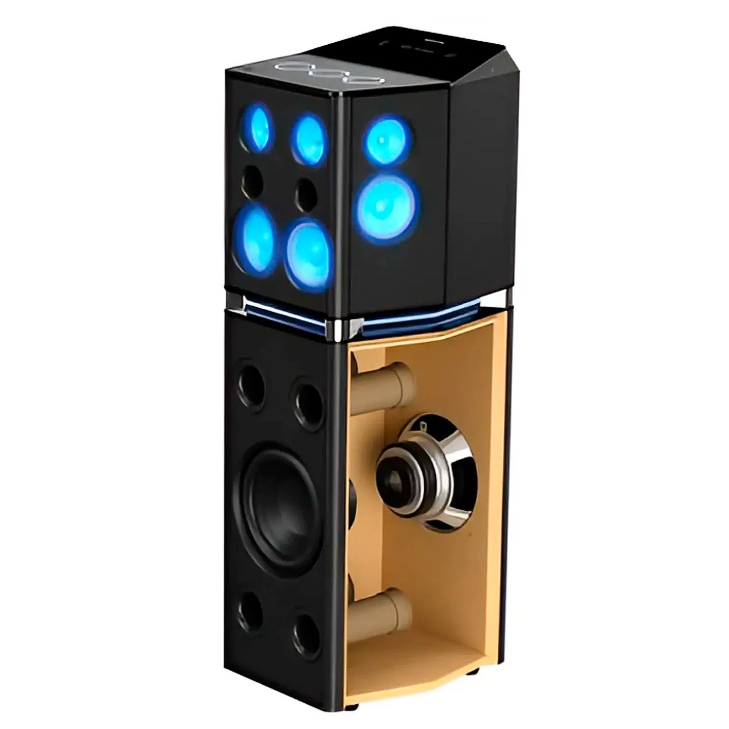 EQUIPO DE SONIDO PANASONIC SC-UA70PU-K ONE BOOX 1700W - 7