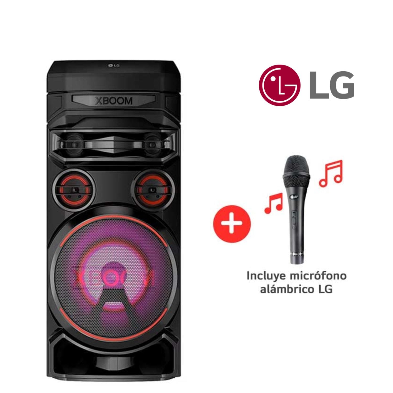 TORRE DE SONIDO XBOOM  LG - RNC7 KARAOKE - 1