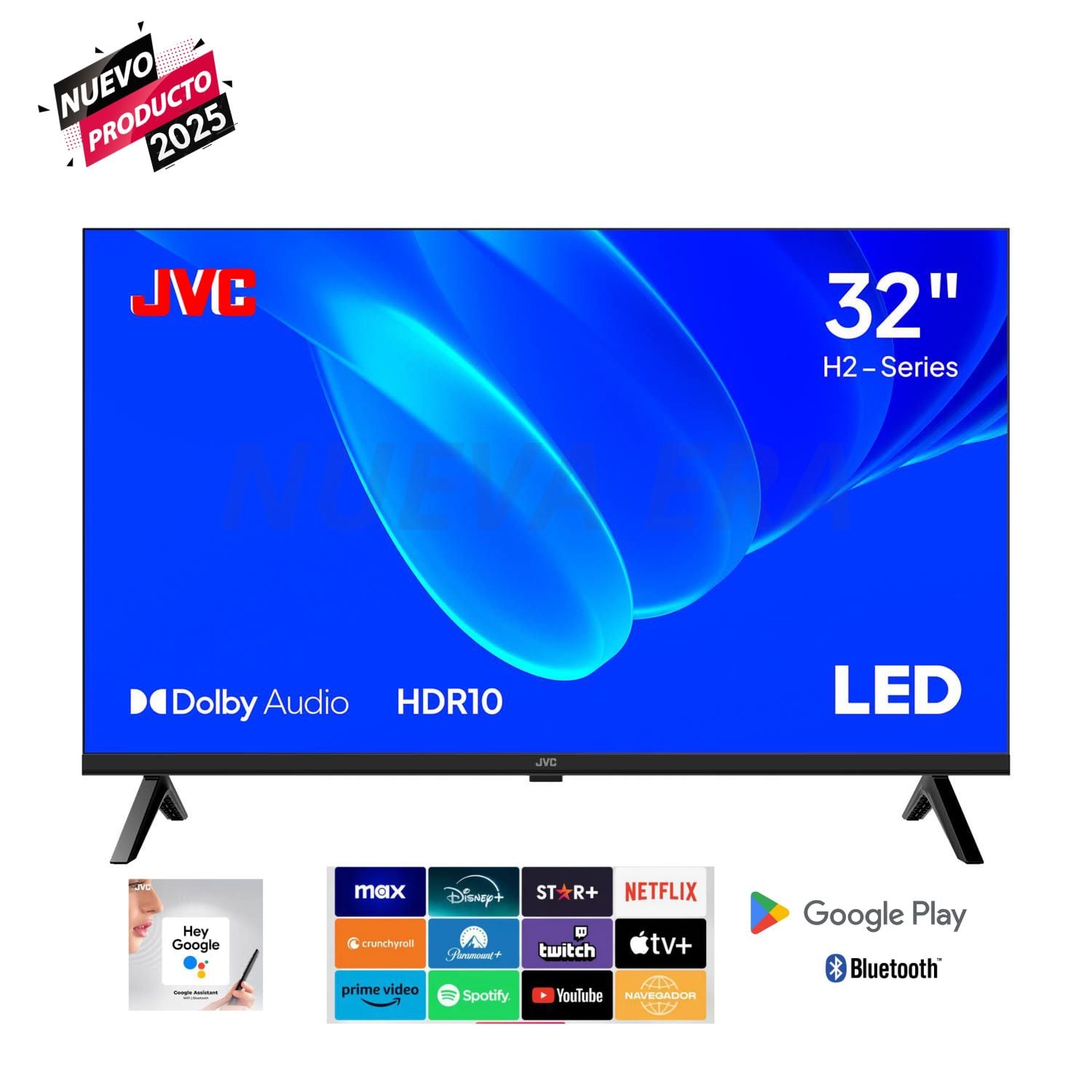 TELEVISOR JVC 32' HD GOOGLE TV LT-32KM158 2025 - 1