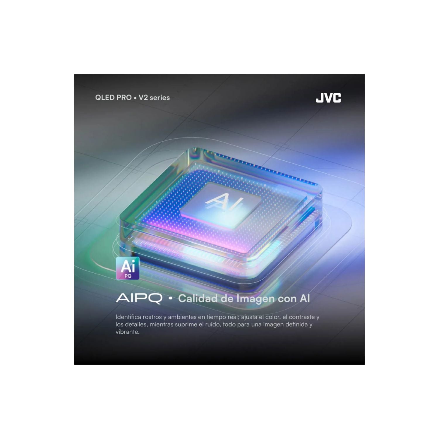 TELEVISOR JVC 58''  LT-58KM858 QLED PRO 4K GOOGLE TV - 6
