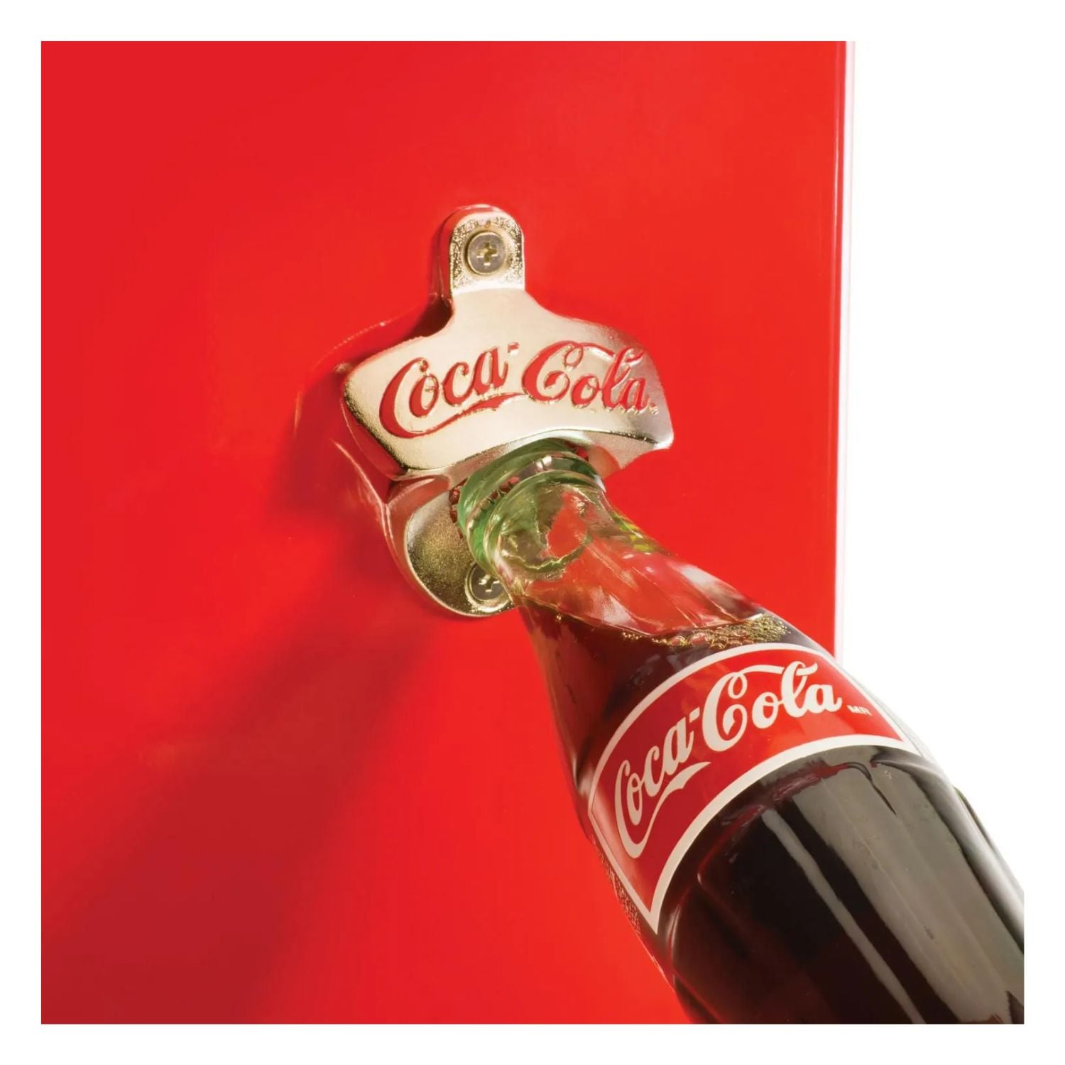FRIGOBAR NOSTALGIA 90 LT COCA COLA CRF32CK ROJO - 4