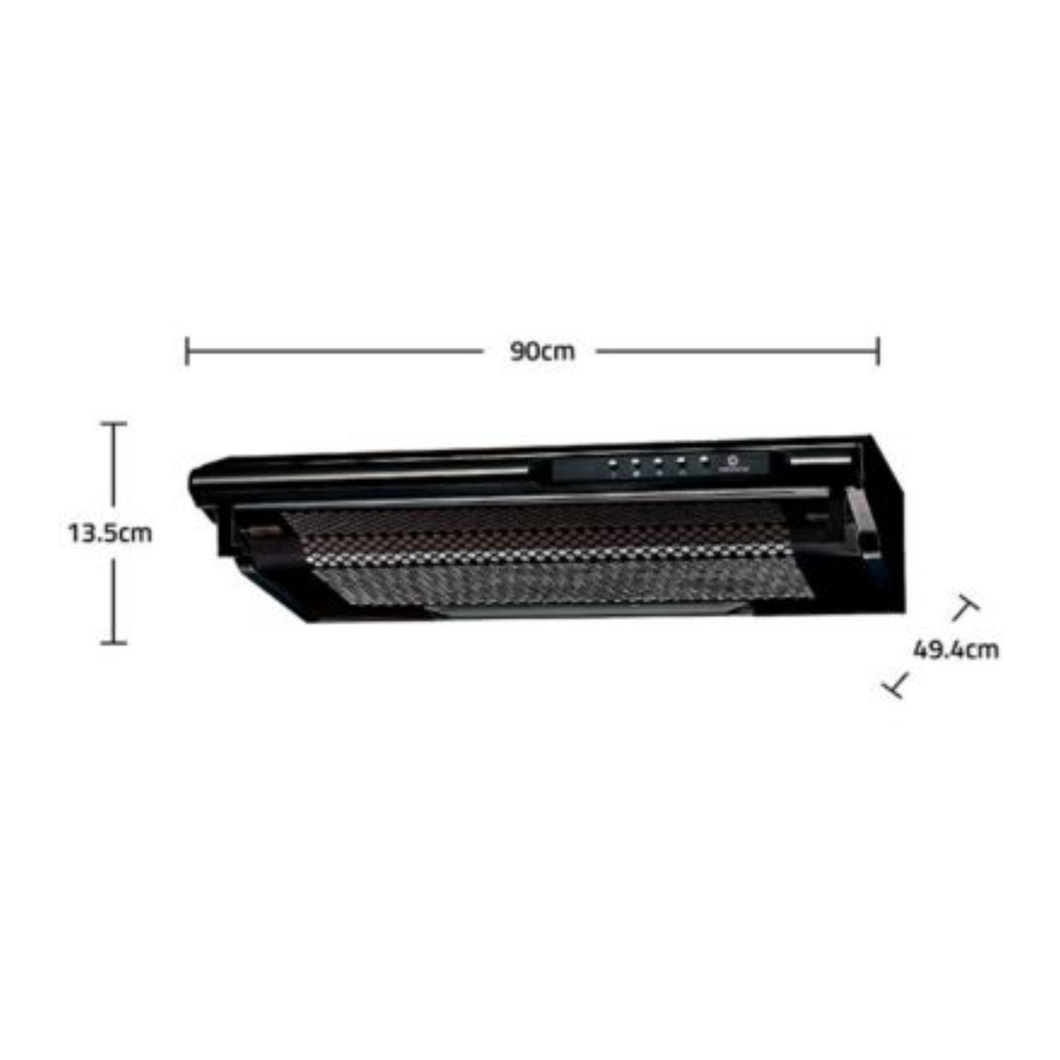 CAMPANA EXTRACTORA INDURAMA CEI-902NE - 3