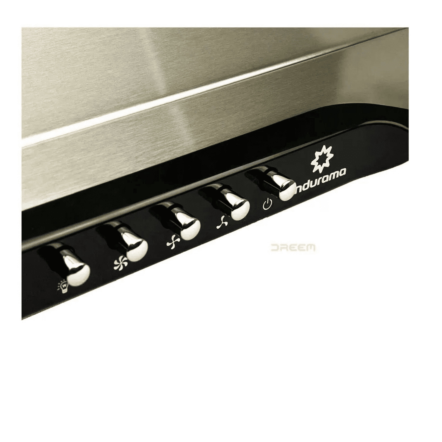 CAMPANA INDURAMA EXTRACTORA CEI-602CRP 3 VELOCIDADES SILVER - 3