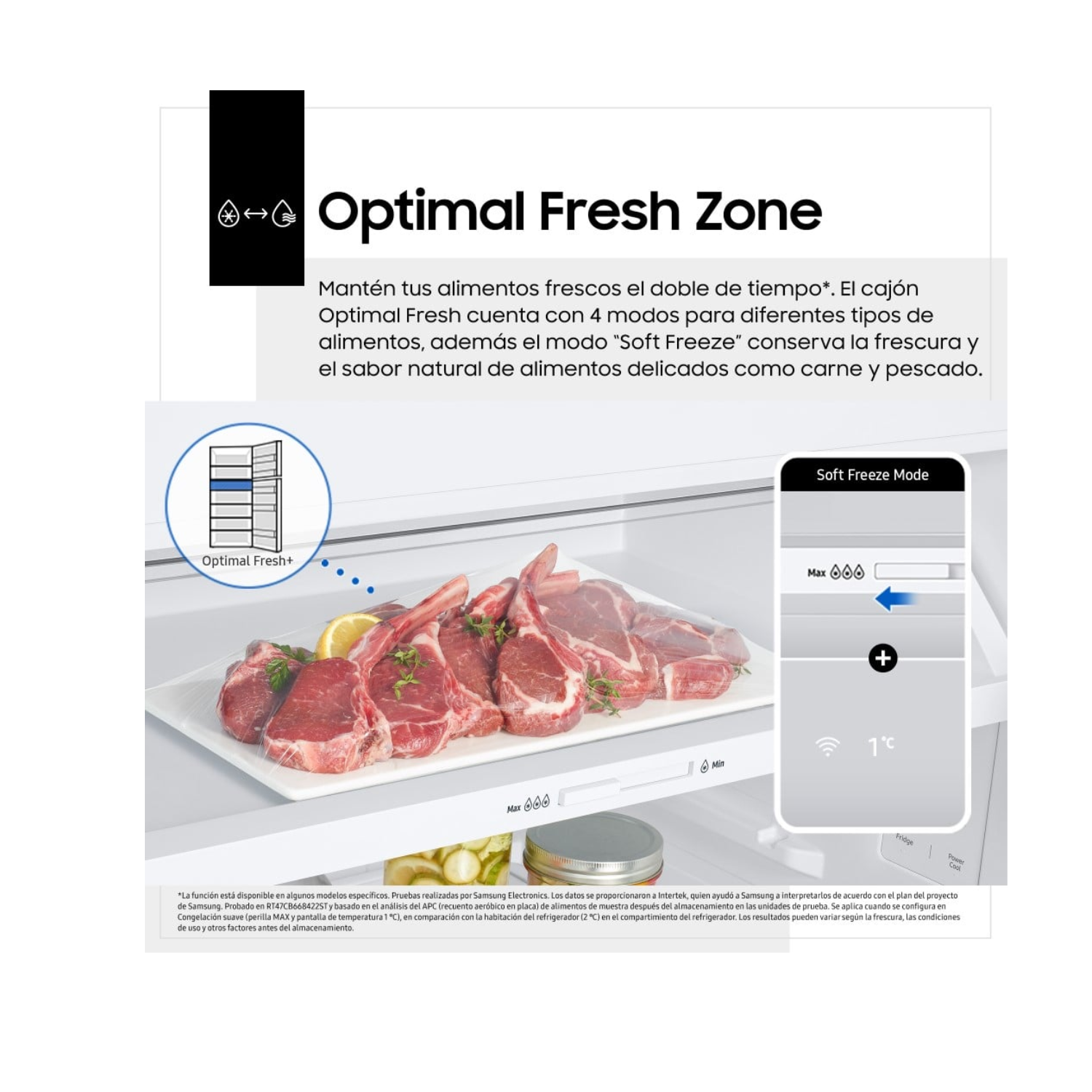 REFRIGERADORA SAMSUNG RT38DG6730B1PE  384L NO FROST NEGRO - 6