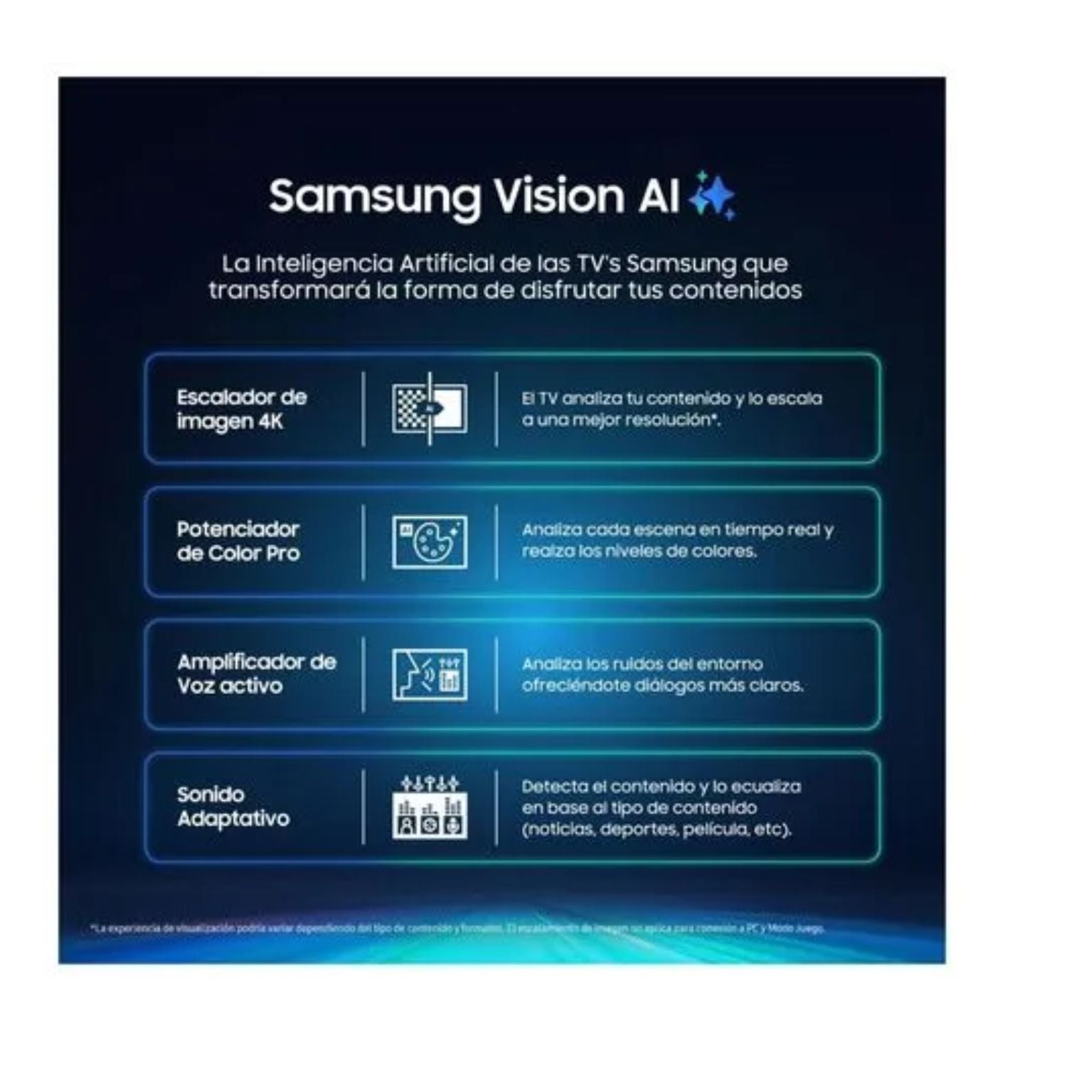 TELEVISOR SAMSUNG QLED 75 QN75Q7FAAGXPE VISIÓN AI SMART TV - 9