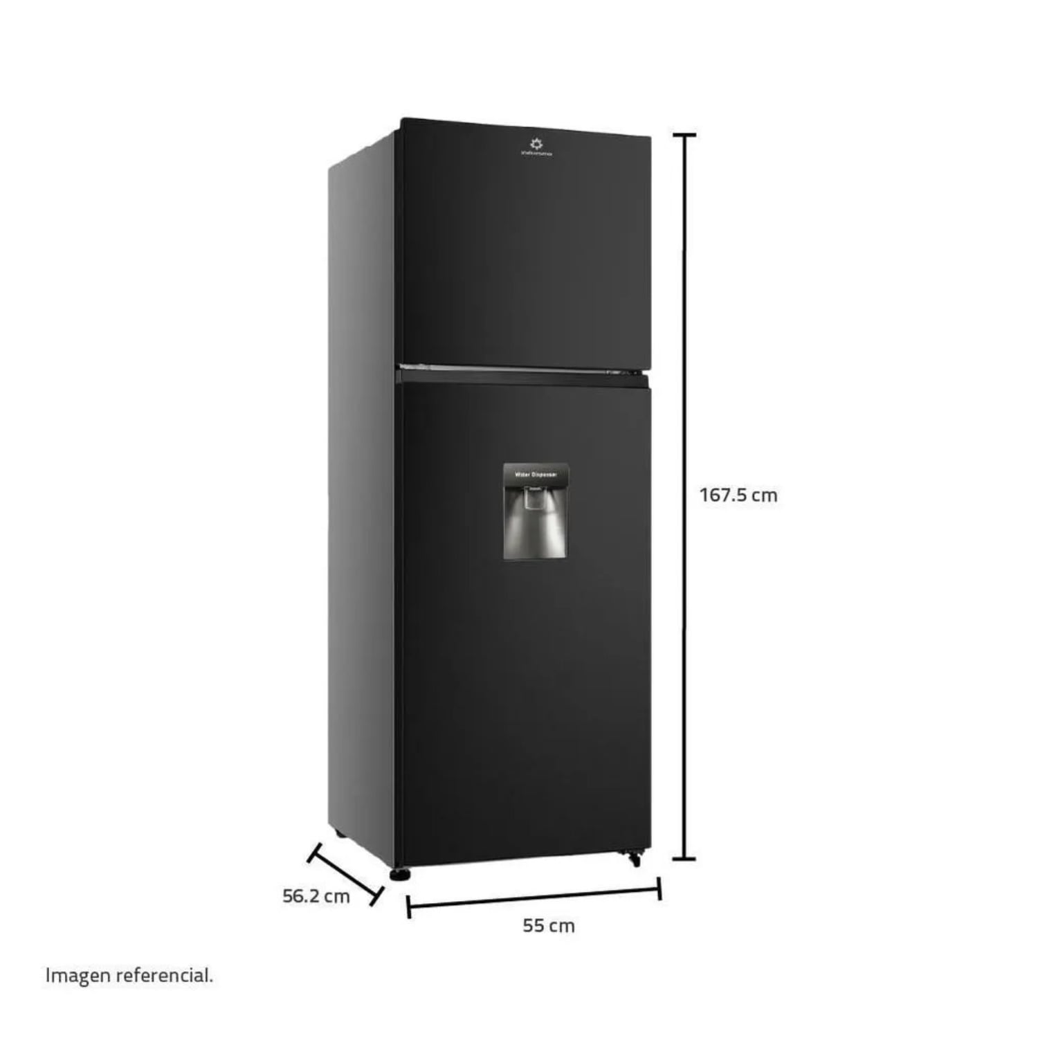 REFRIGERADORA INDURAMA RI-389DNI 246L NEGRO + ASPIRADORA SAMSUNG VCC4190V3K/XZS 2000W - 4