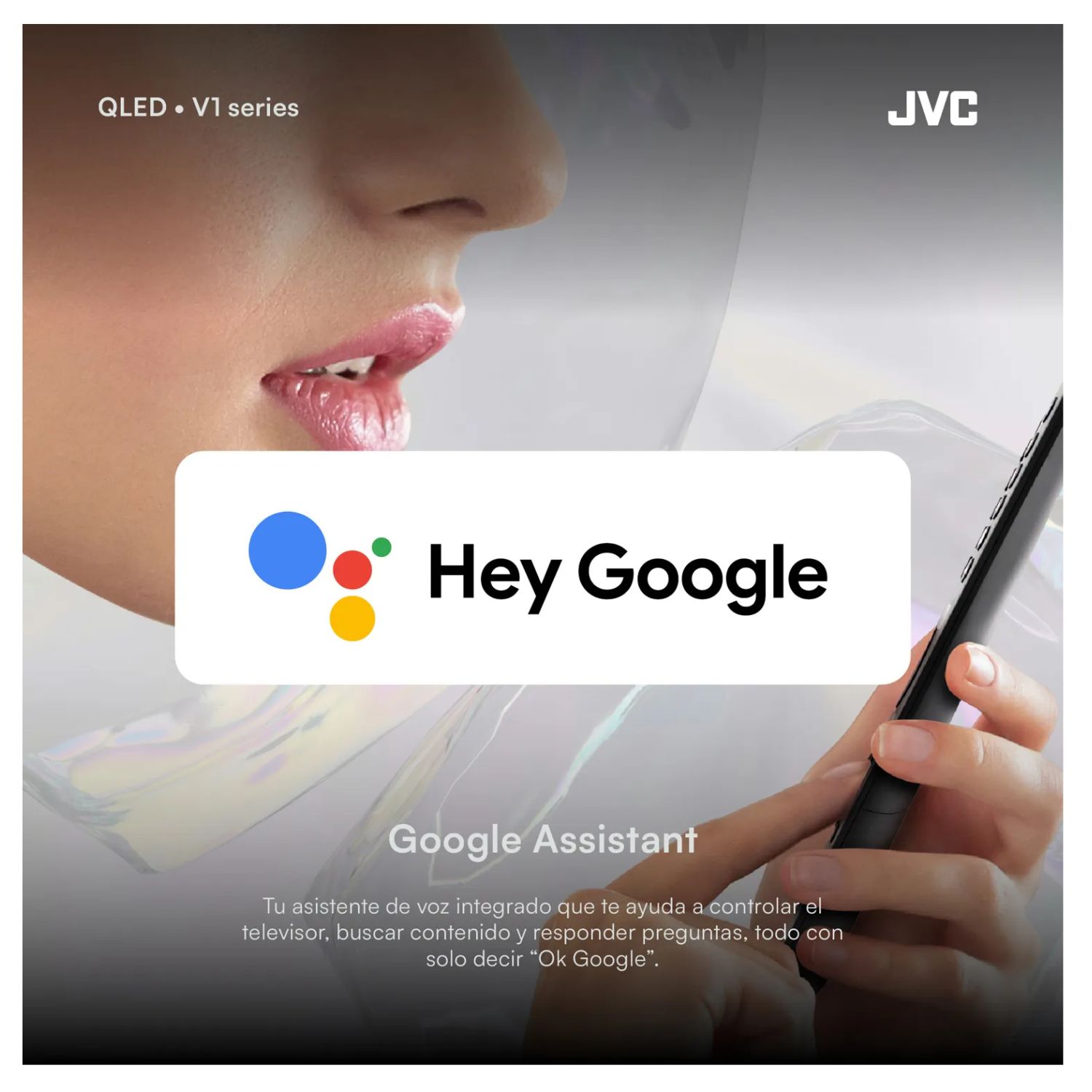 TELEVISOR JVC 43 QLED UHD 4K GOOGLE TV LT-43KB758 SMART TV - 7