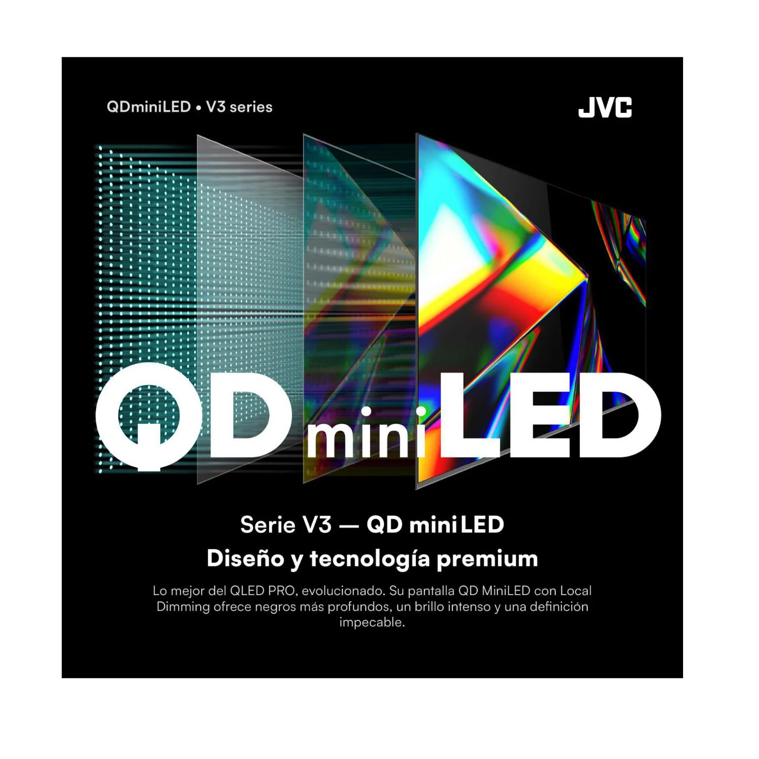 TELEVISOR JVC MINILED 55 ' 4K ULTRA HD GOOGLE TV LT-55KM958 - 3