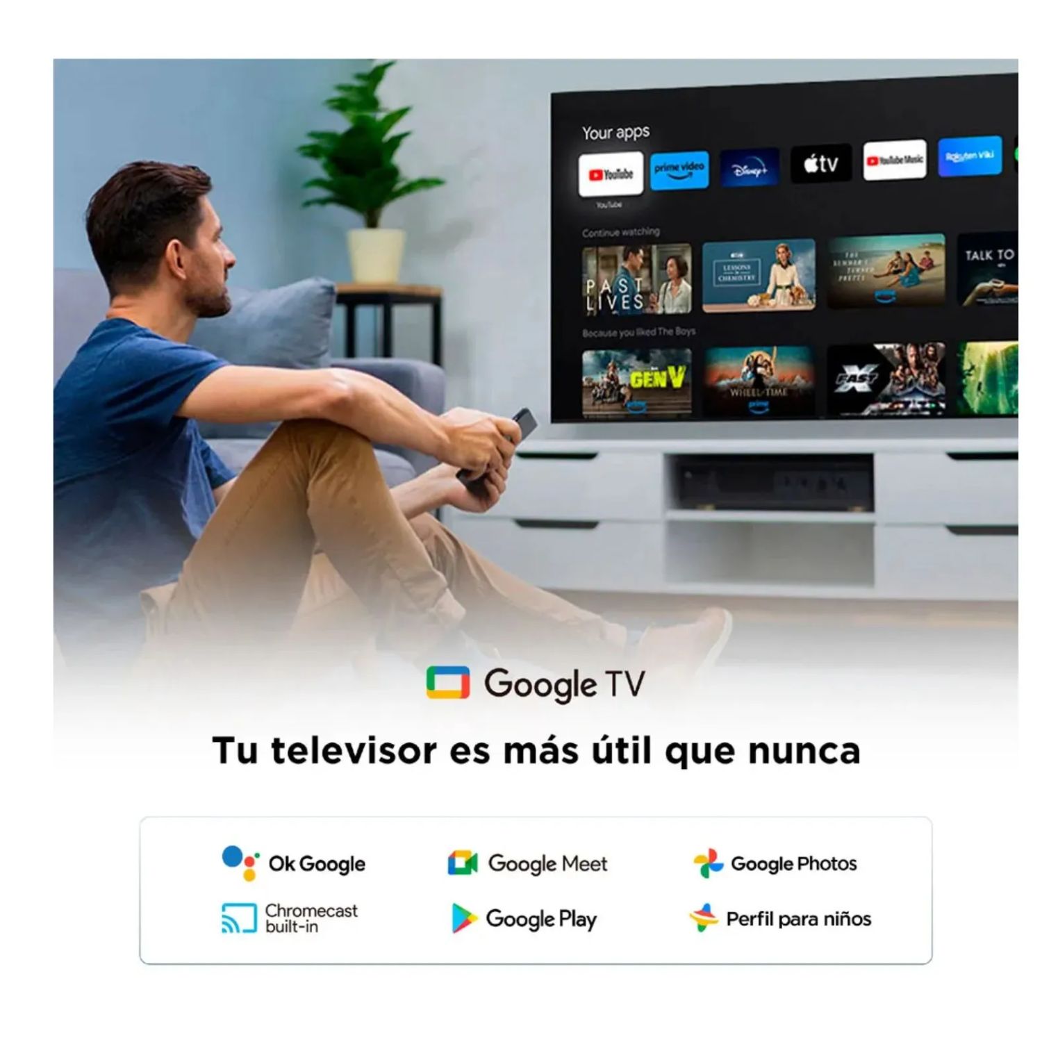 TELEVISOR TCL 65 UHD 4K SMART TV 65V6C - 5