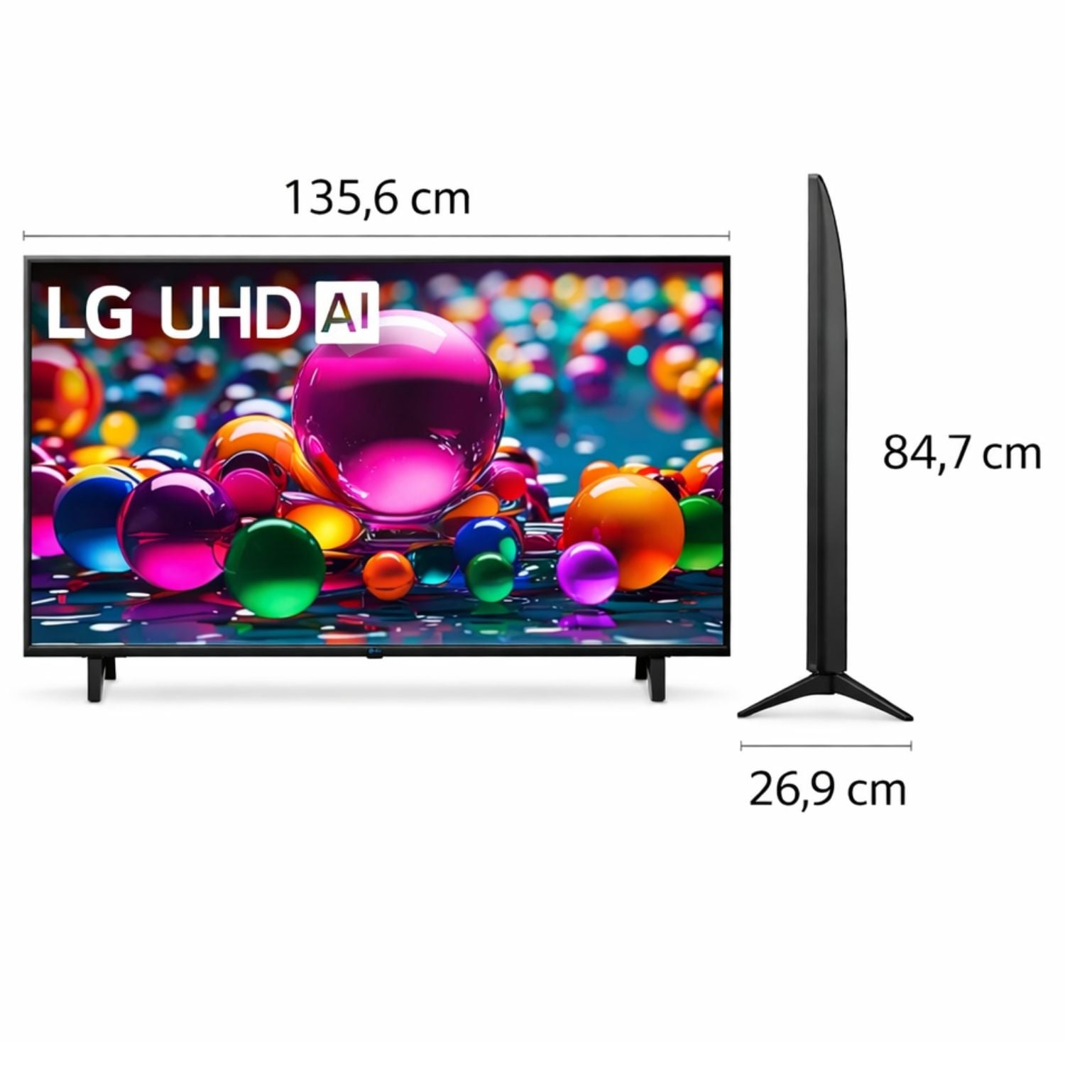 TELEVISOR LG LED 60 UHD 4K THINQ AI 60UA8050PSA - 2