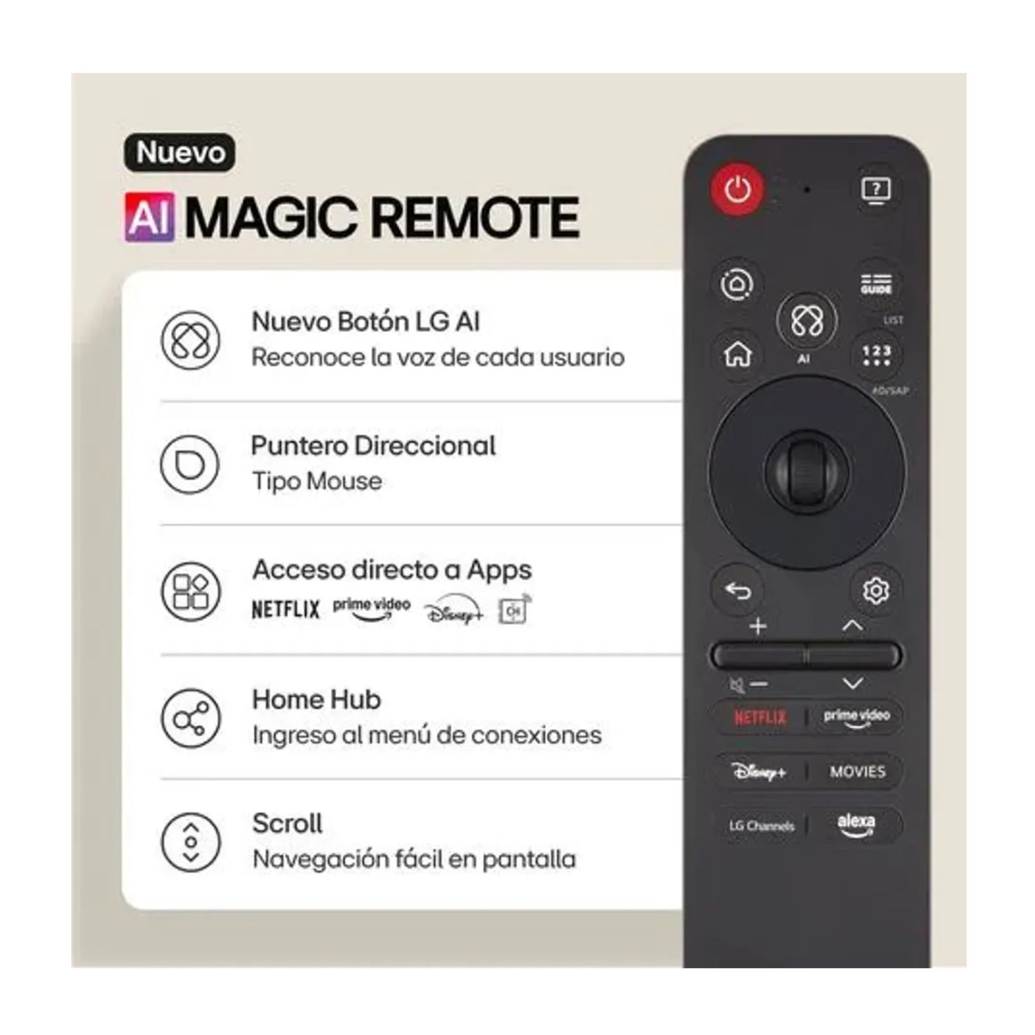 TELEVISOR LG LED 60 UHD 4K THINQ AI 60UA8050PSA - 5