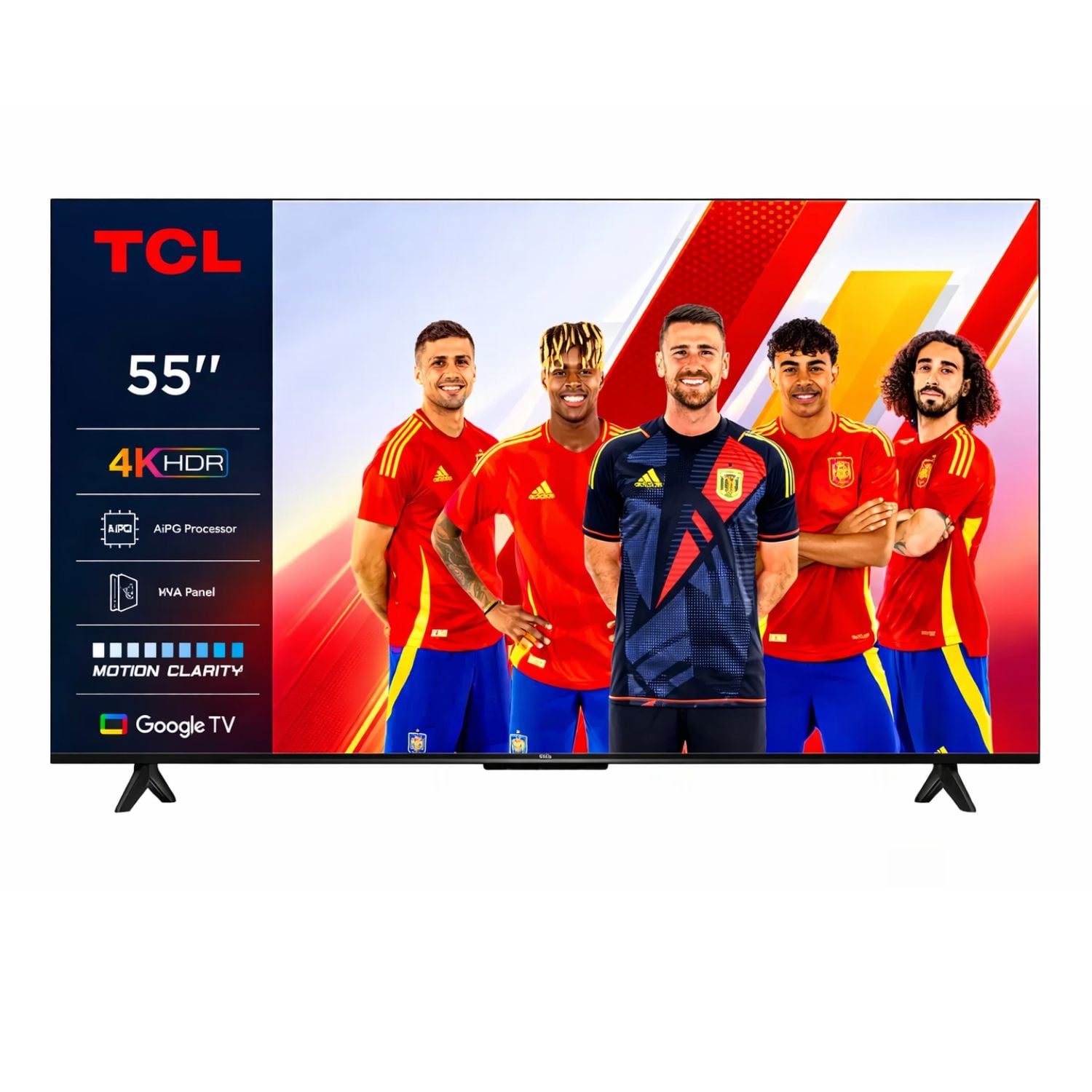 TELEVISOR TCL LED 55” 4K UHD SMART TV 55P6K 2025 - 1