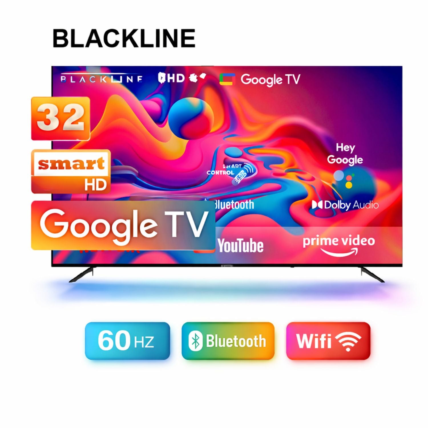 TELEVISOR BLACKLINE LED 32 HD SMART TV BL32-T3000HD - 1