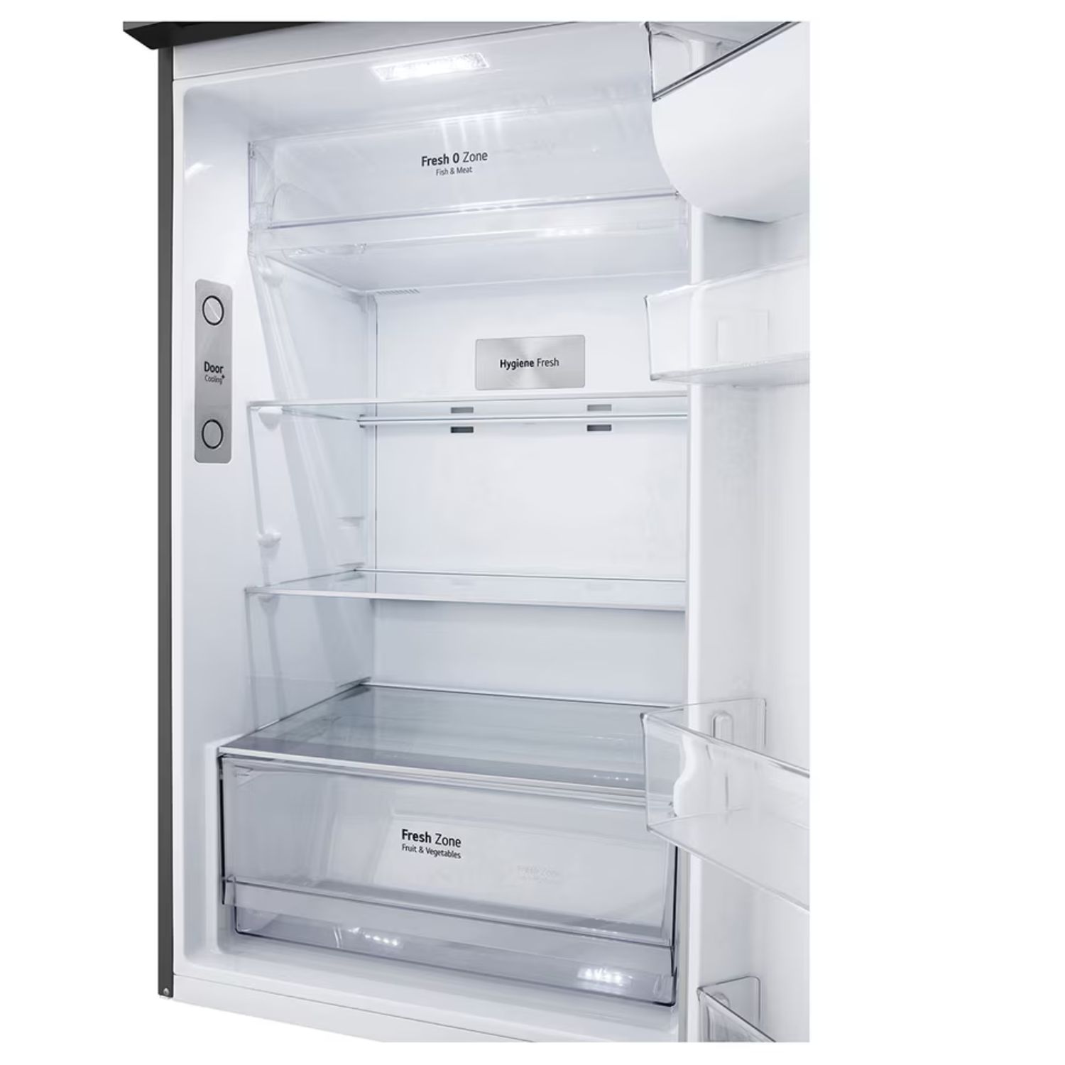 REFRIGERADORA LG VT38SPYC 374L TOP FREEZER + DOORCOOLING PLATEADA - 4