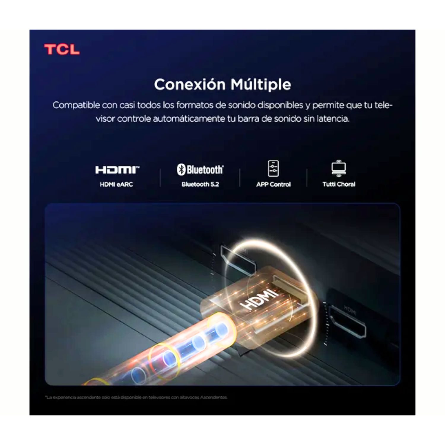 SOUNDBAR TCL BLUETOOTH 2.0 S45H NEGRO - 9