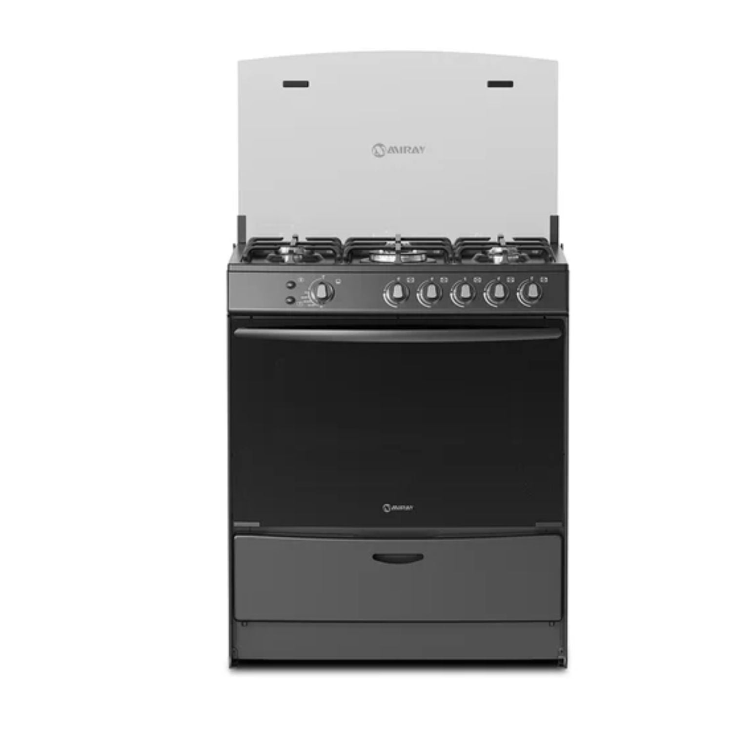 COCINA A GAS MIRAY AZALEA PLUS GLP 5 HORNILLAS - 4