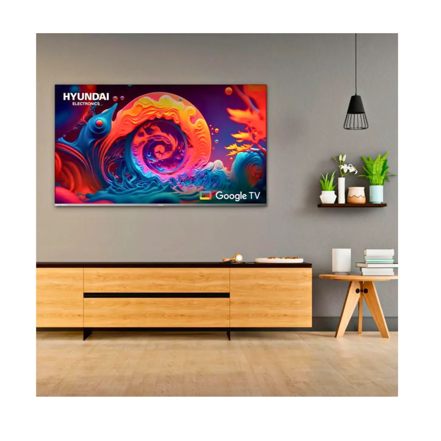 TELEVISOR HYUNDAI 65 HYLED6513QG 4K QLED GRIS - 7