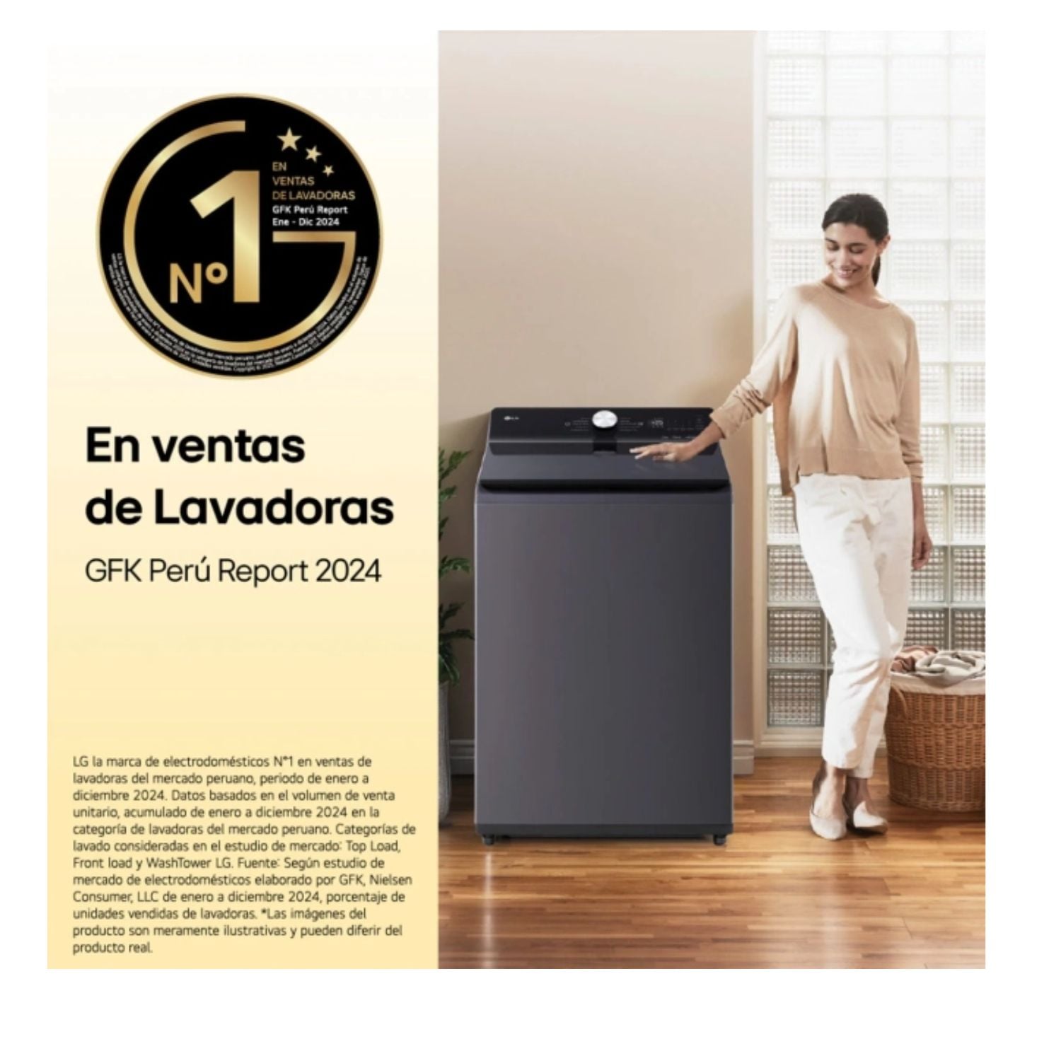 LAVADORA LG CARGA SUPERIOR 13KG WT13OBVTB ONYX NEGRO - 4