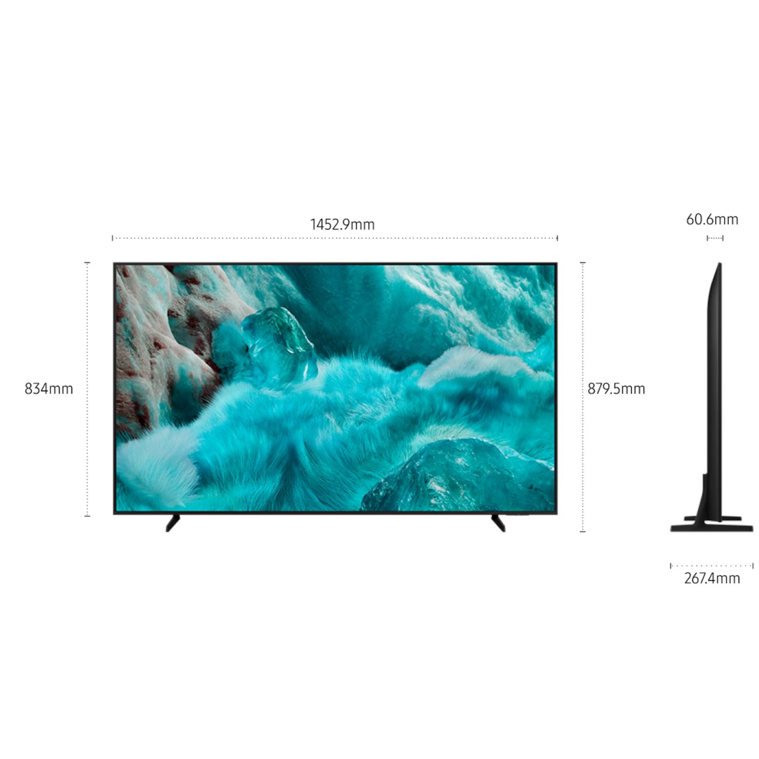 TELEVISOR SAMSUNG SMART TV 65 QLED 4K UHD QN65Q7FAAGXPE - 3